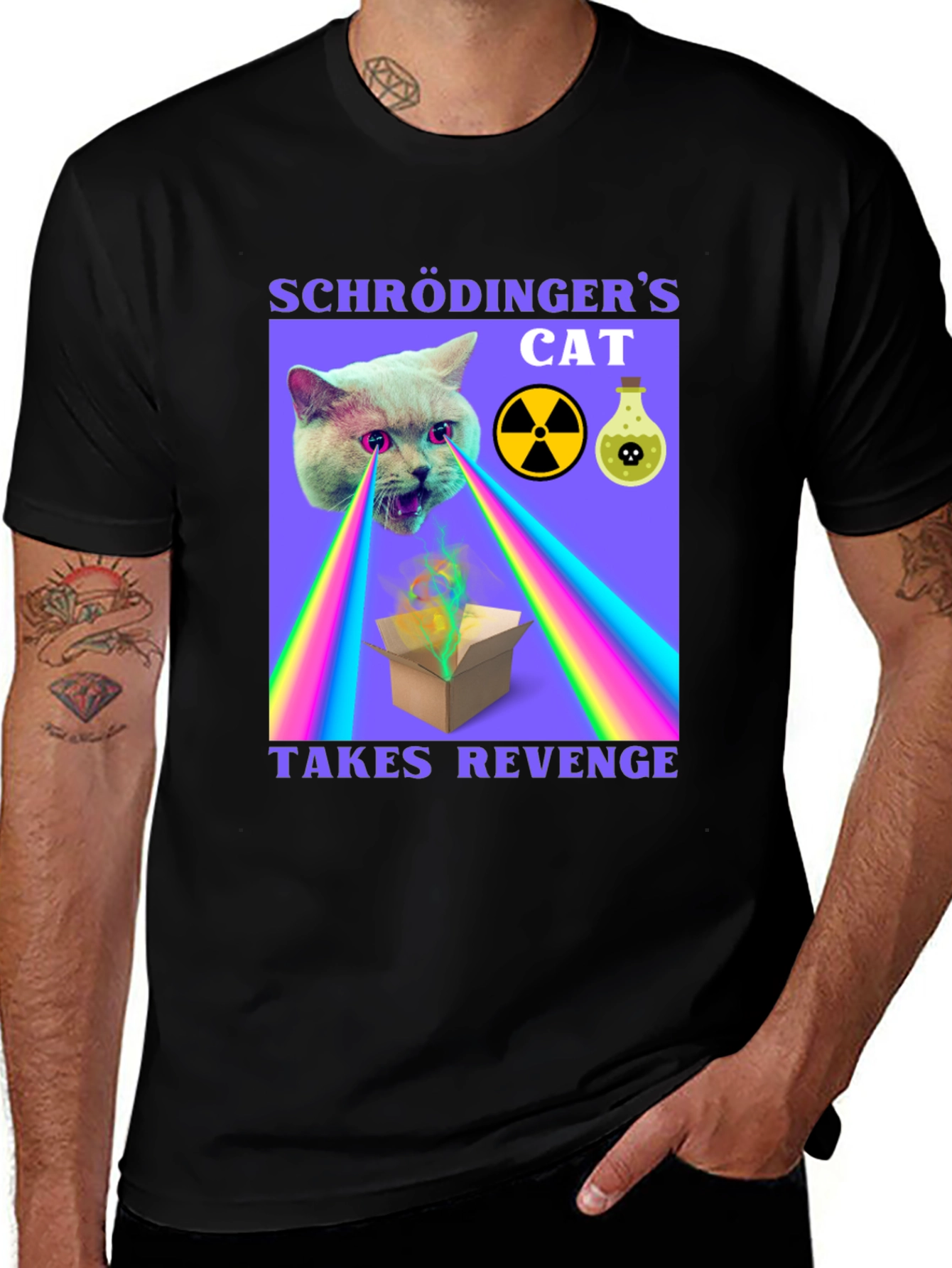Variant 26 of Schrödinger's Cat Takes Revenge Graphic T-Shirt
