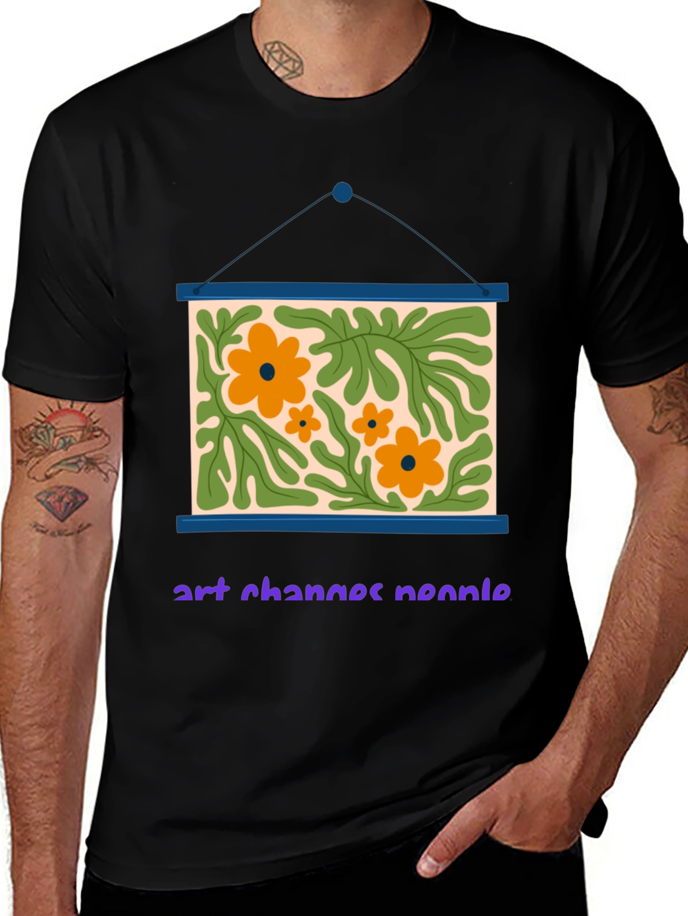 Variant 12 of Art Changes People Graphic Tee