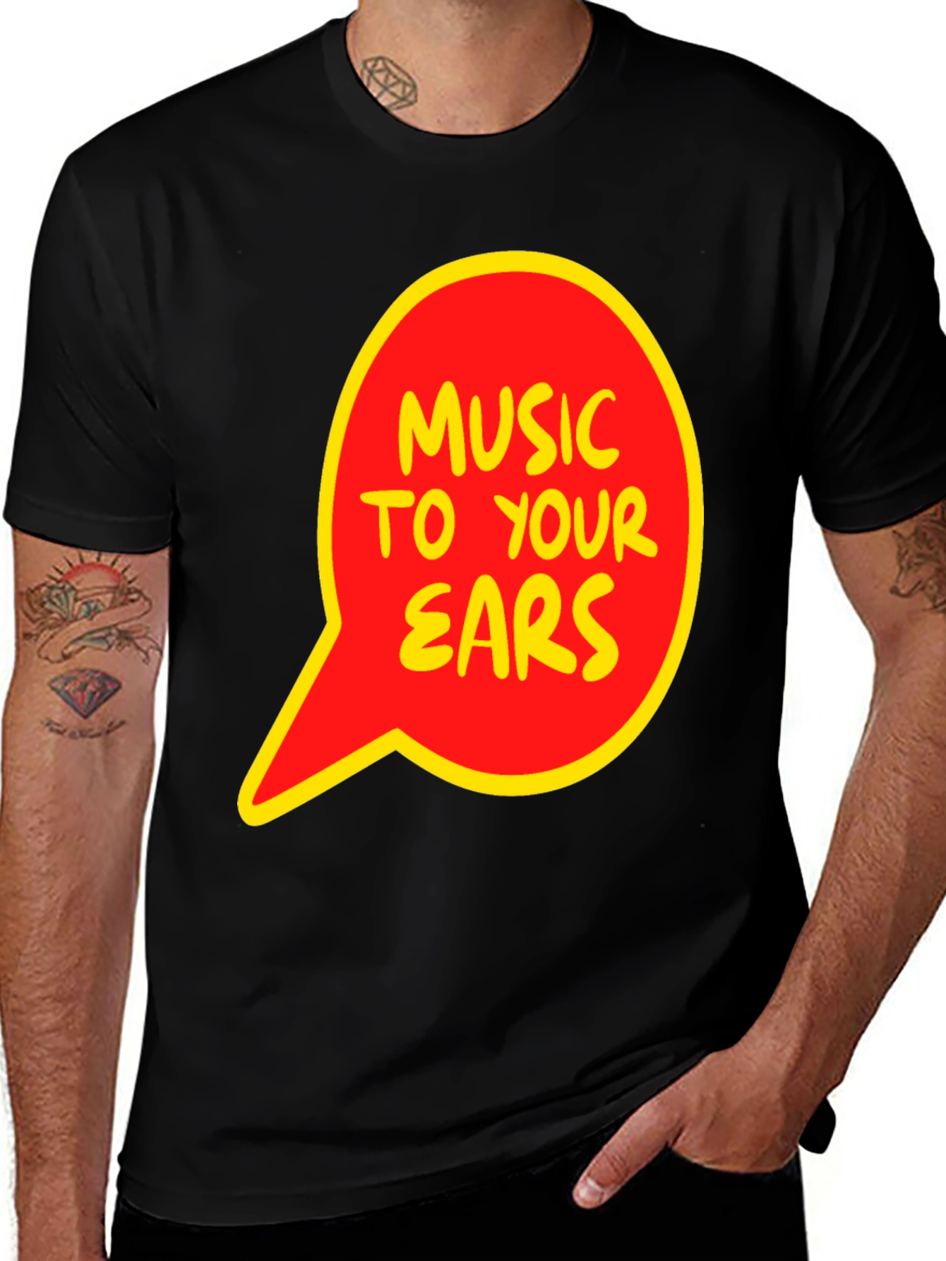 Variant 18 of Music to Your Ears Graphic Tee