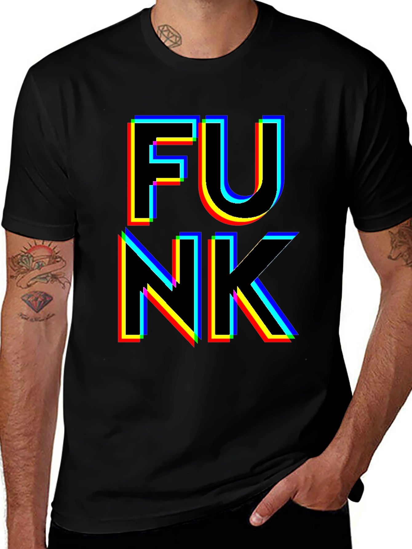 Variant 23 of Retro Funk Graphic T-Shirt