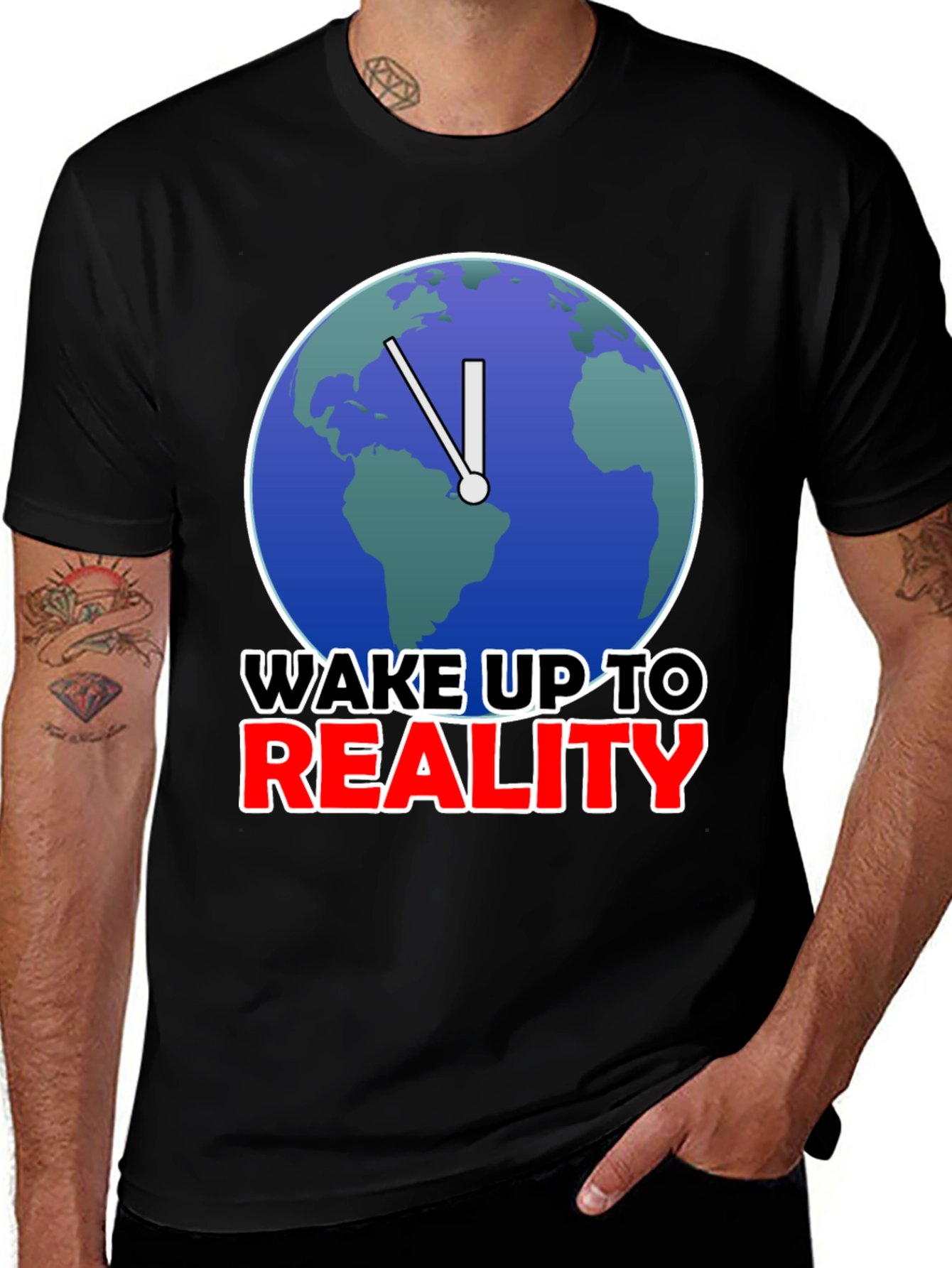 Variant 17 of Wake Up To Reality T-Shirt