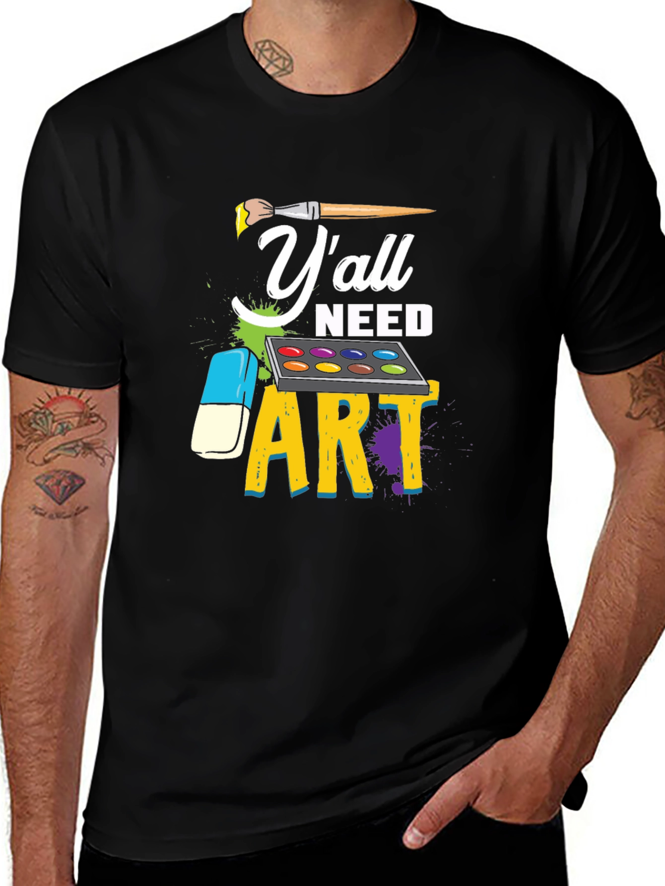 Y'all Need Art T-Shirt | Painter Gift