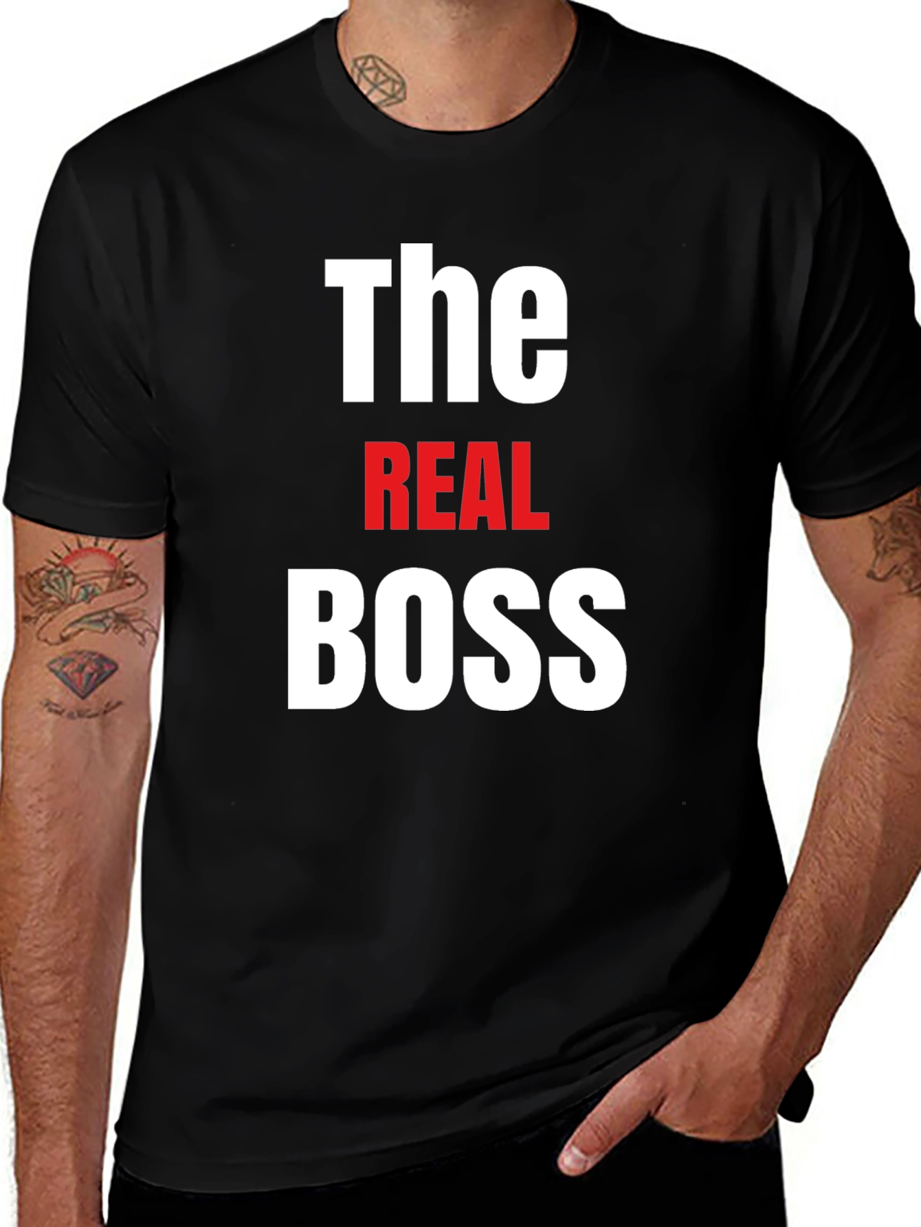 Variant 12 of The Real Boss T-Shirt