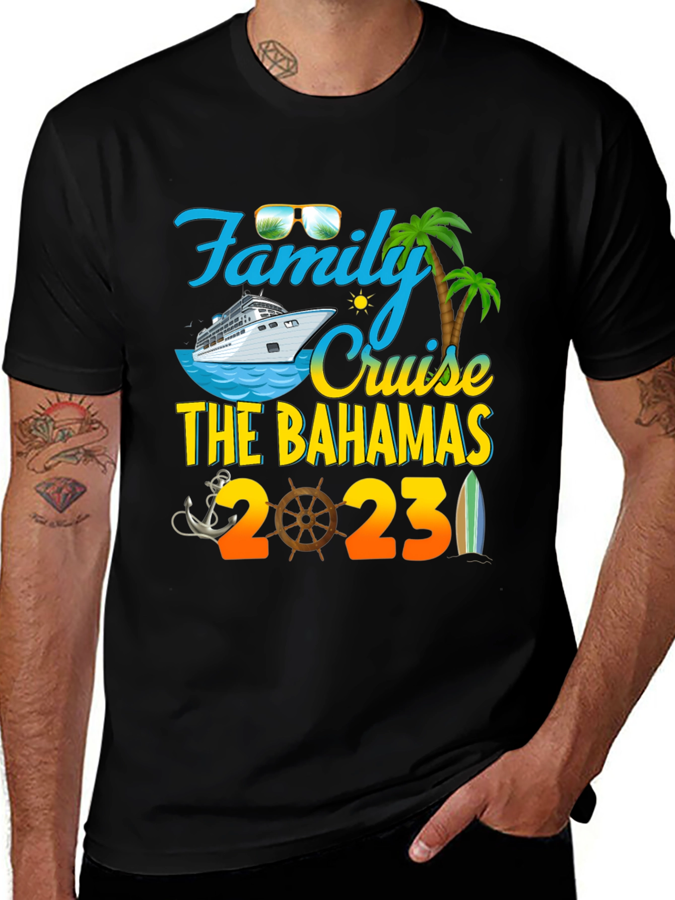 Family Cruise The Bahamas 2023 T-Shirt