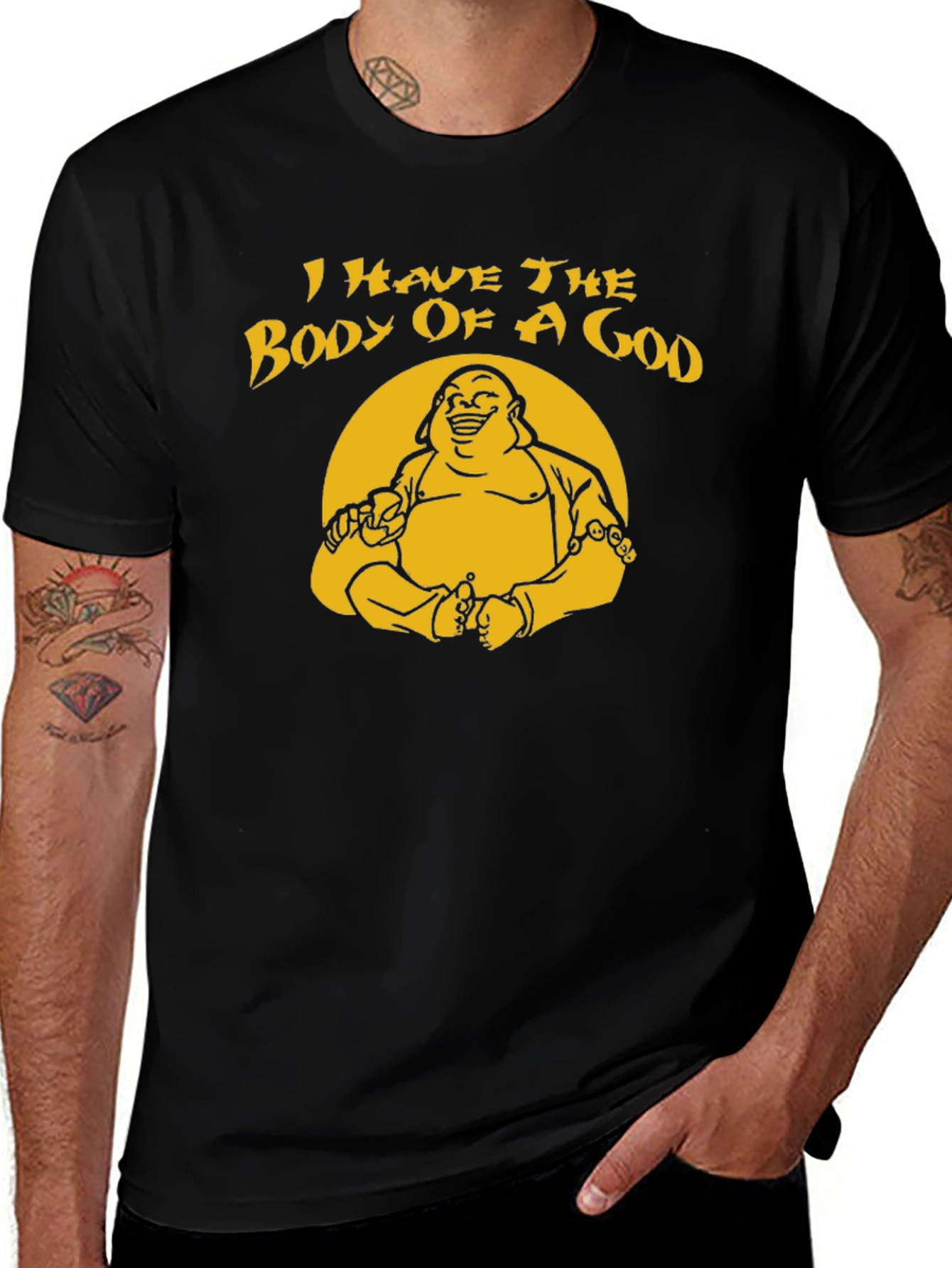 I Have The Body Of A God T-Shirt