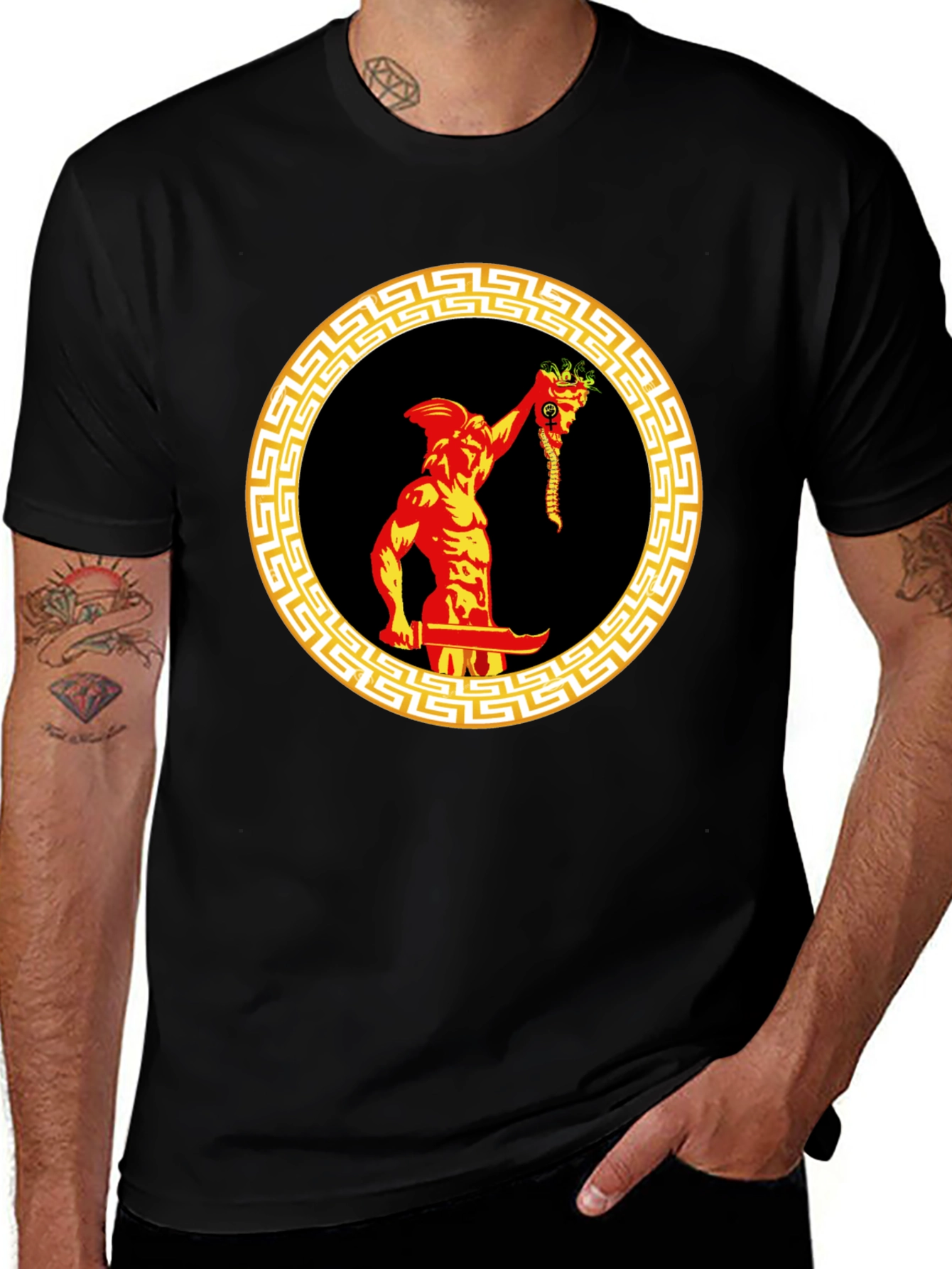 Perseus Medusa T-Shirt - Greek Mythology Tee