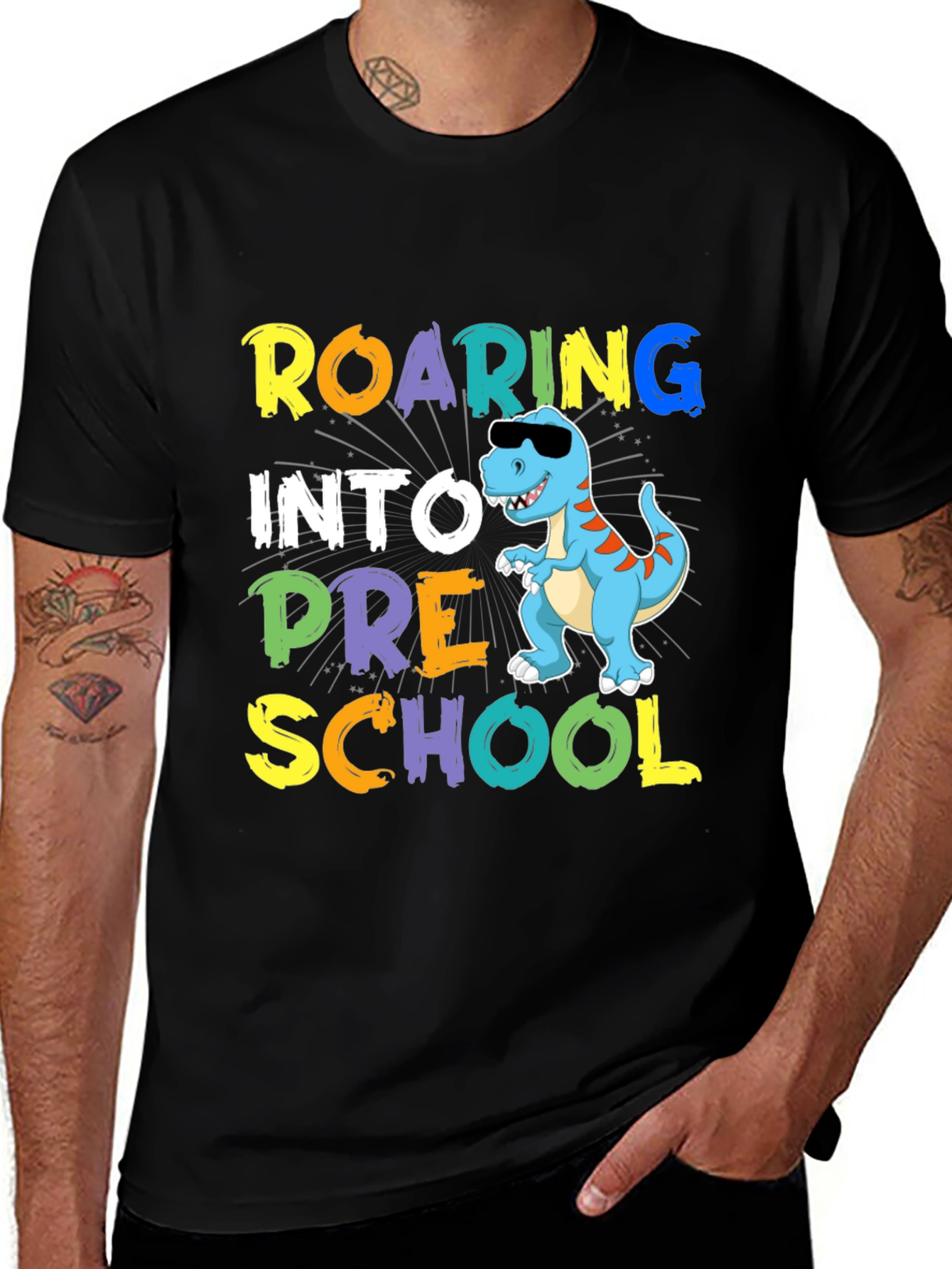 Variant 26 of Roaring Into Preschool T-Shirt