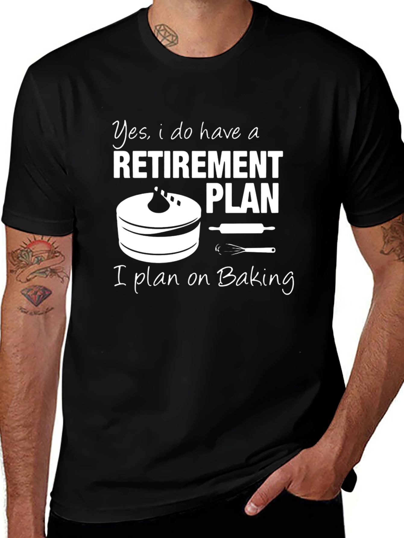 Variant 20 of Retirement Baking Plan T-Shirt