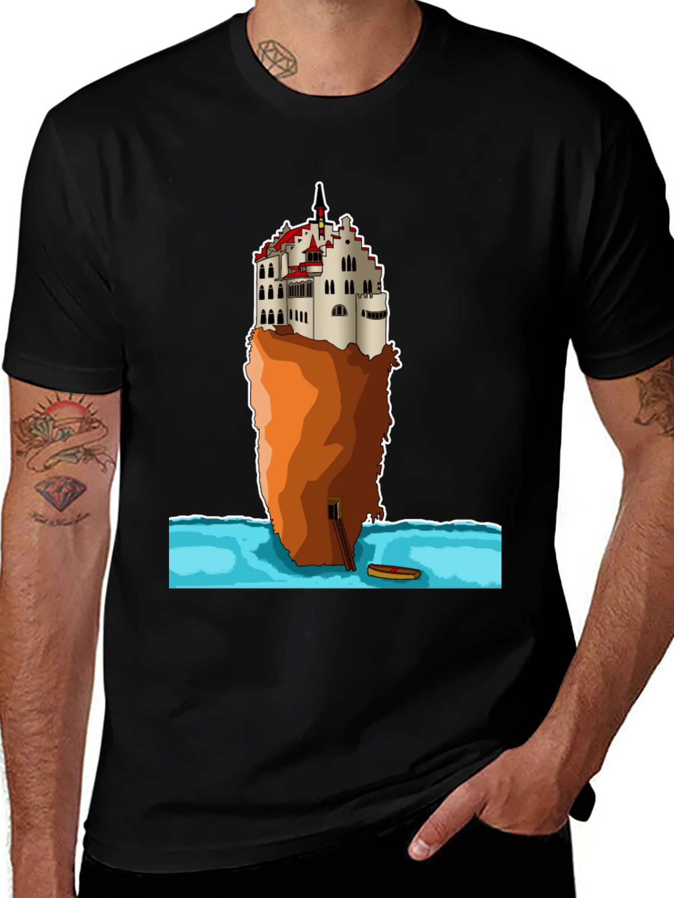 Variant 22 of Castle Island Graphic T-Shirt