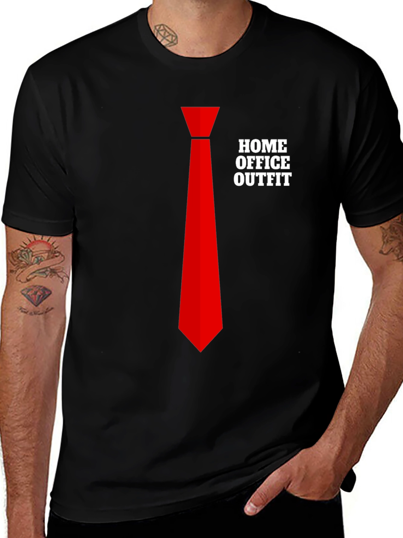 Variant 10 of Home Office Outfit T-Shirt - Funny Novelty Tee