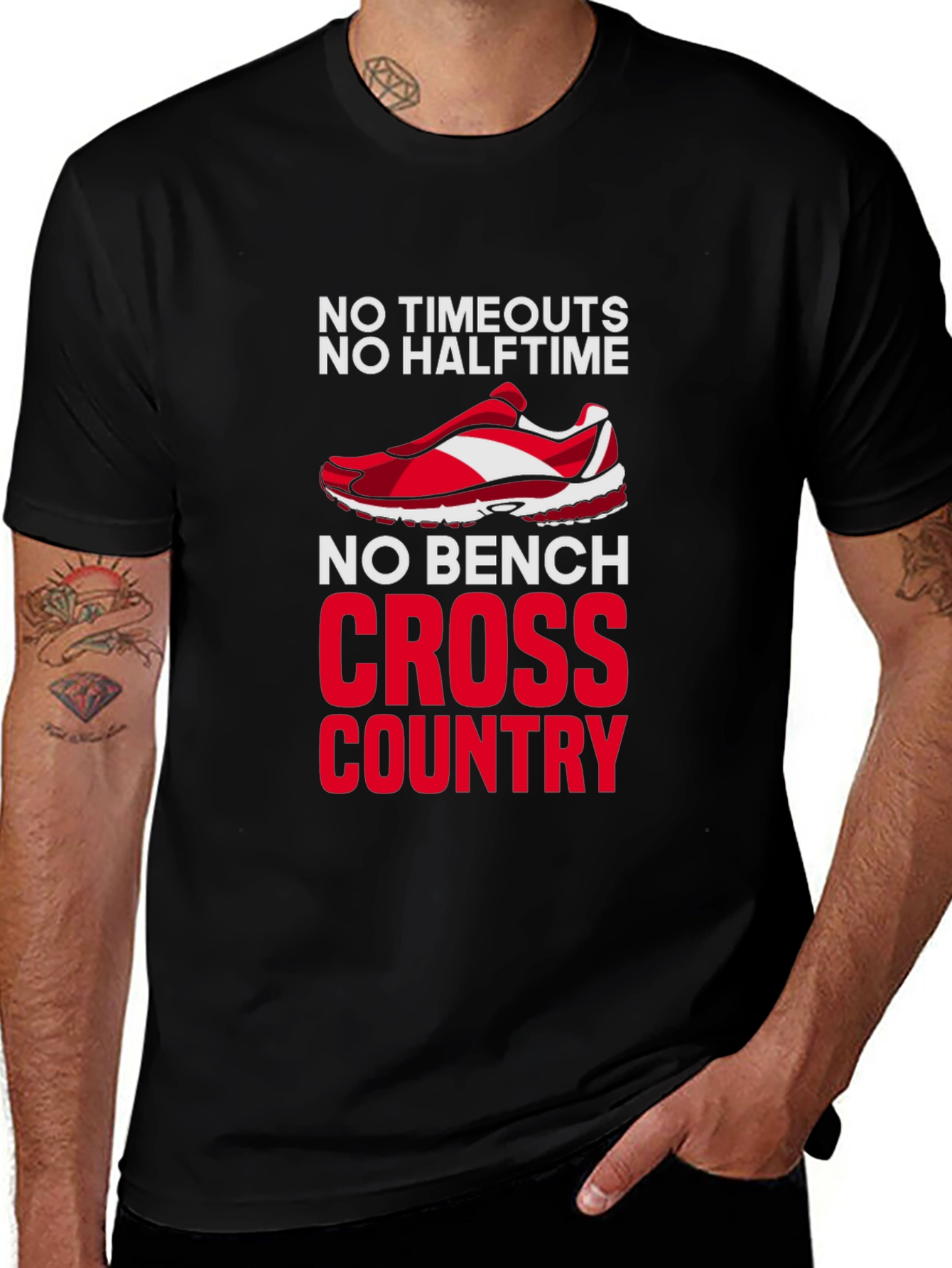 Cross Country Runner Graphic T-Shirt
