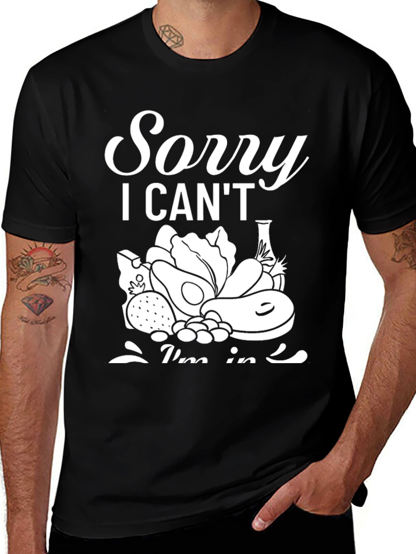 Variant 23 of Sorry I Can't, I'm in Keto T-Shirt