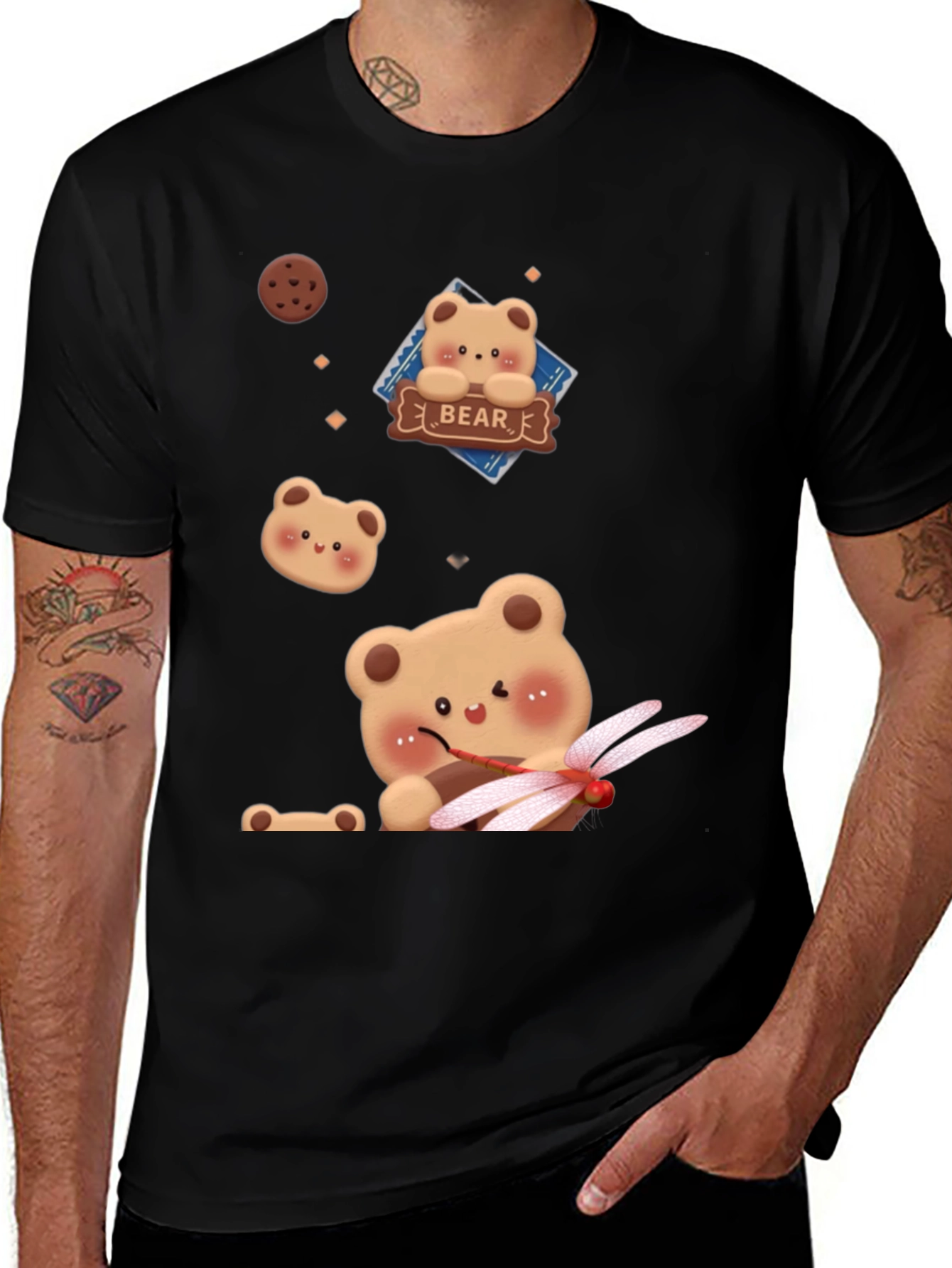 Variant 16 of Cute Bear Graphic T-Shirt