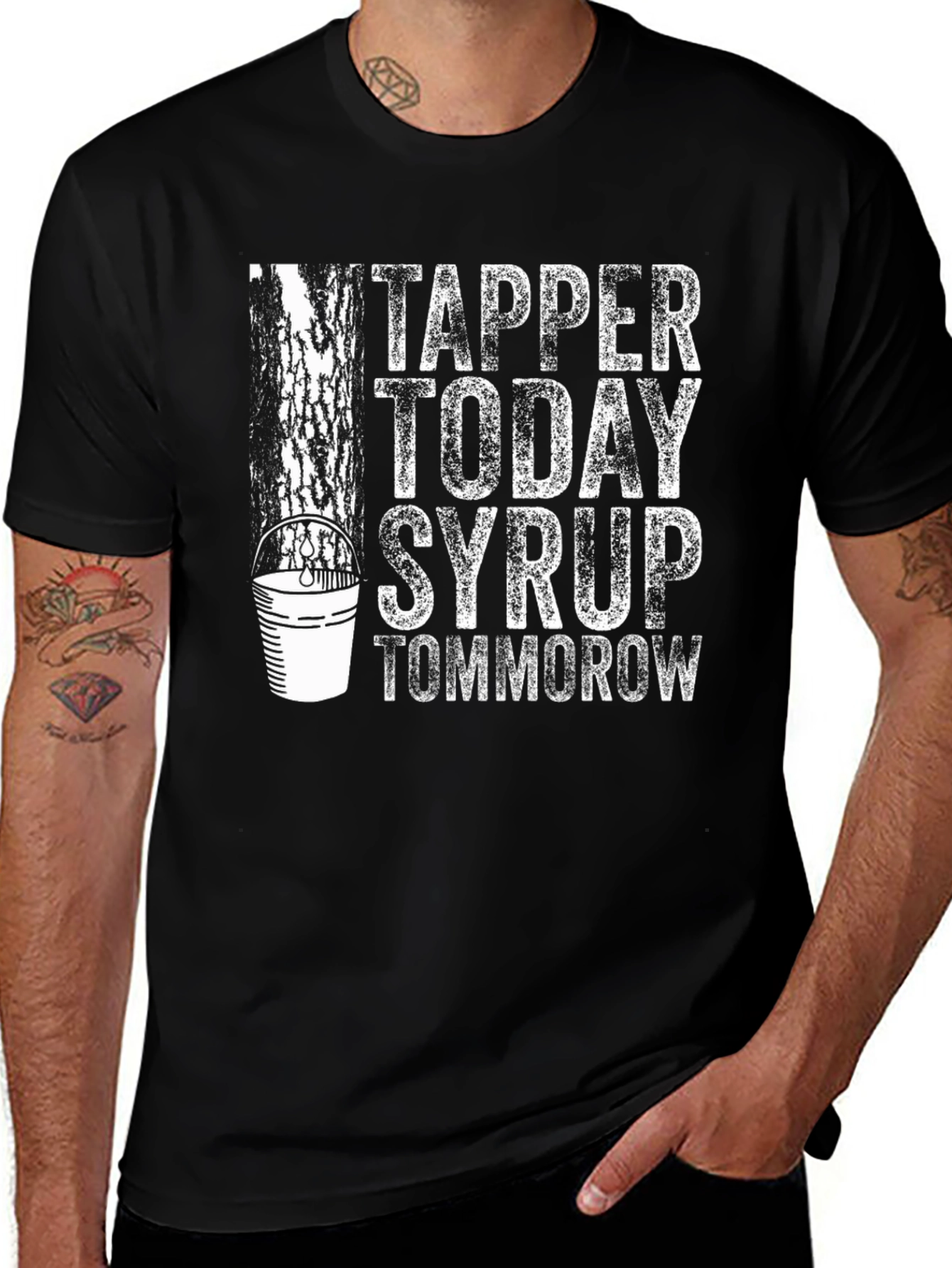 Variant 28 of Maple Syrup Tapper T-Shirt