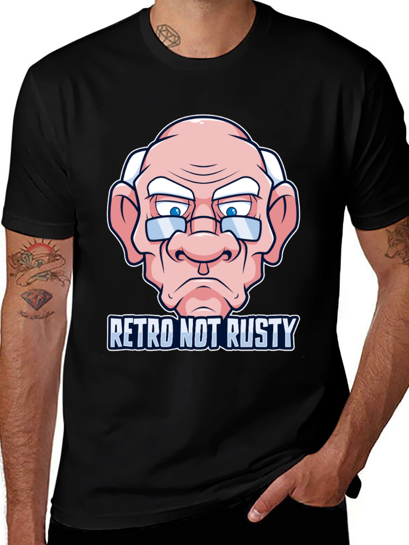 Variant 4 of Retro Not Rusty Graphic T-Shirt