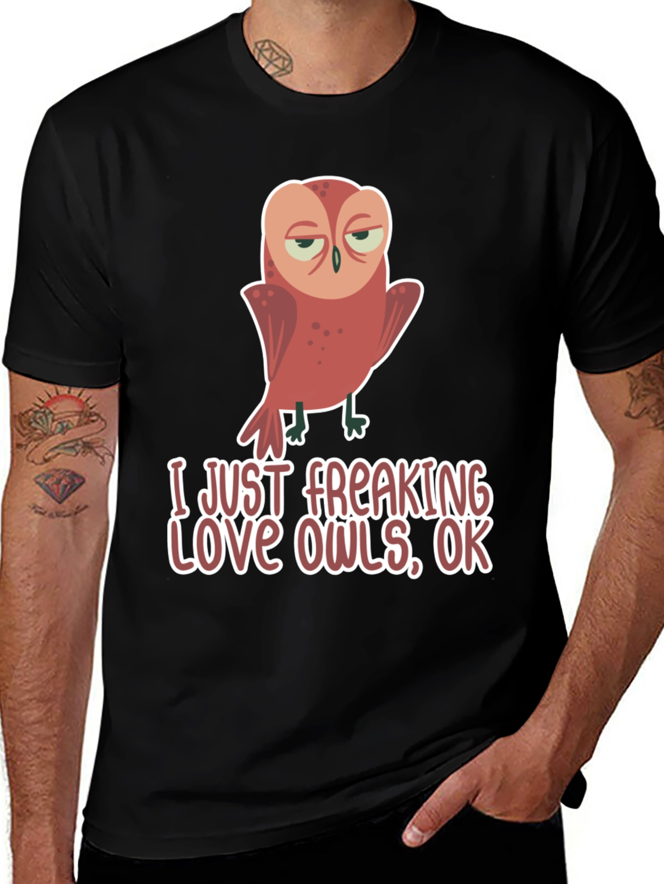 Variant 24 of Funny Owl Lover T-Shirt