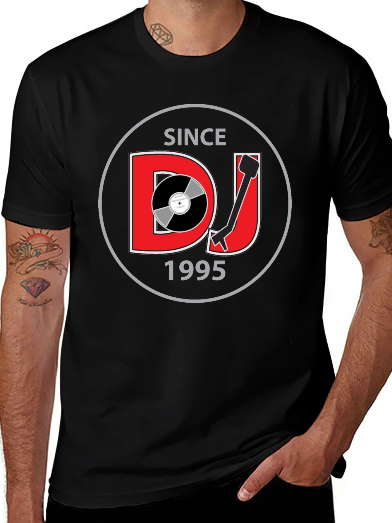 Variant 25 of DJ Since 1995 Graphic T-Shirt