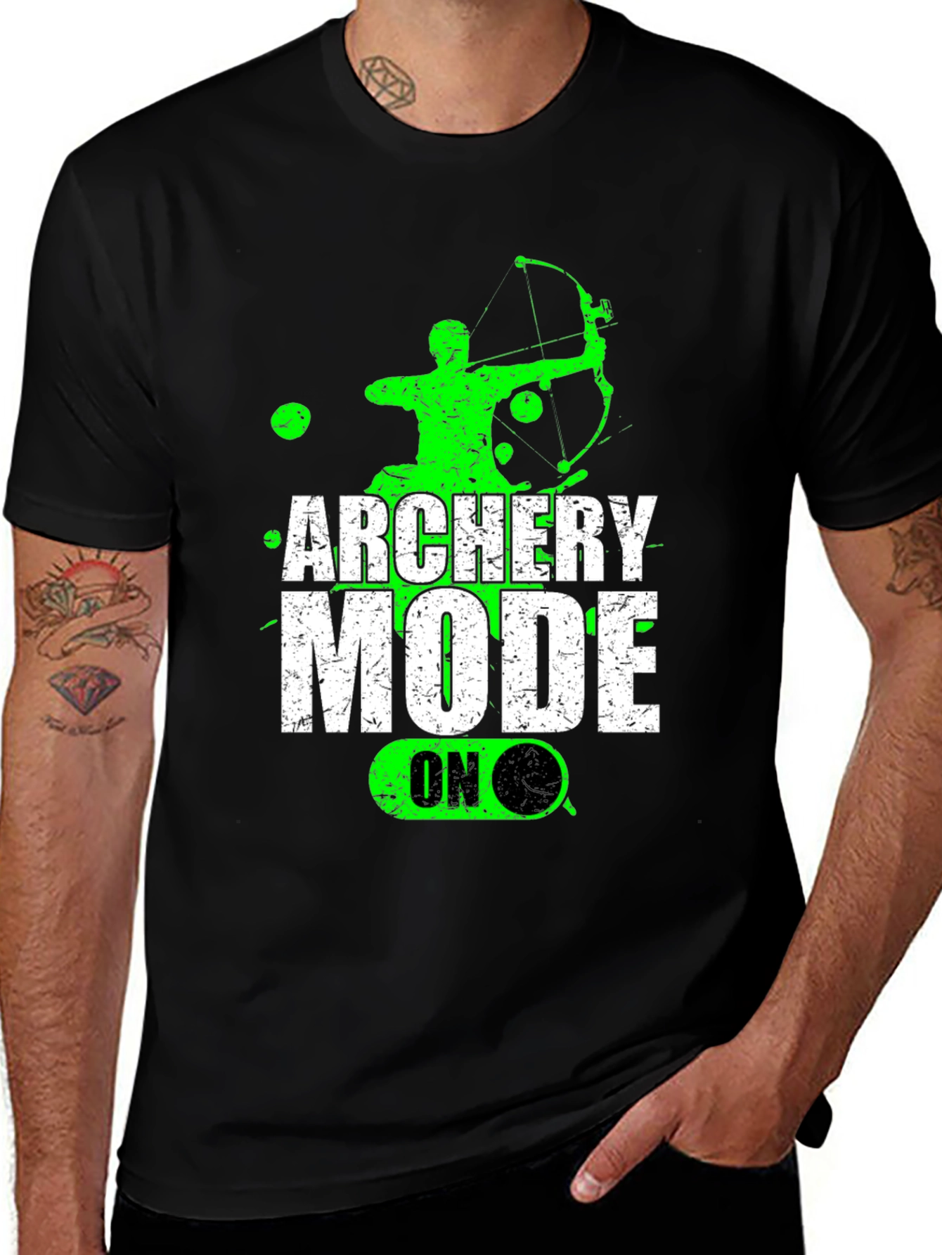 Variant 26 of Archery Mode ON T-Shirt - Funny Archer Tee
