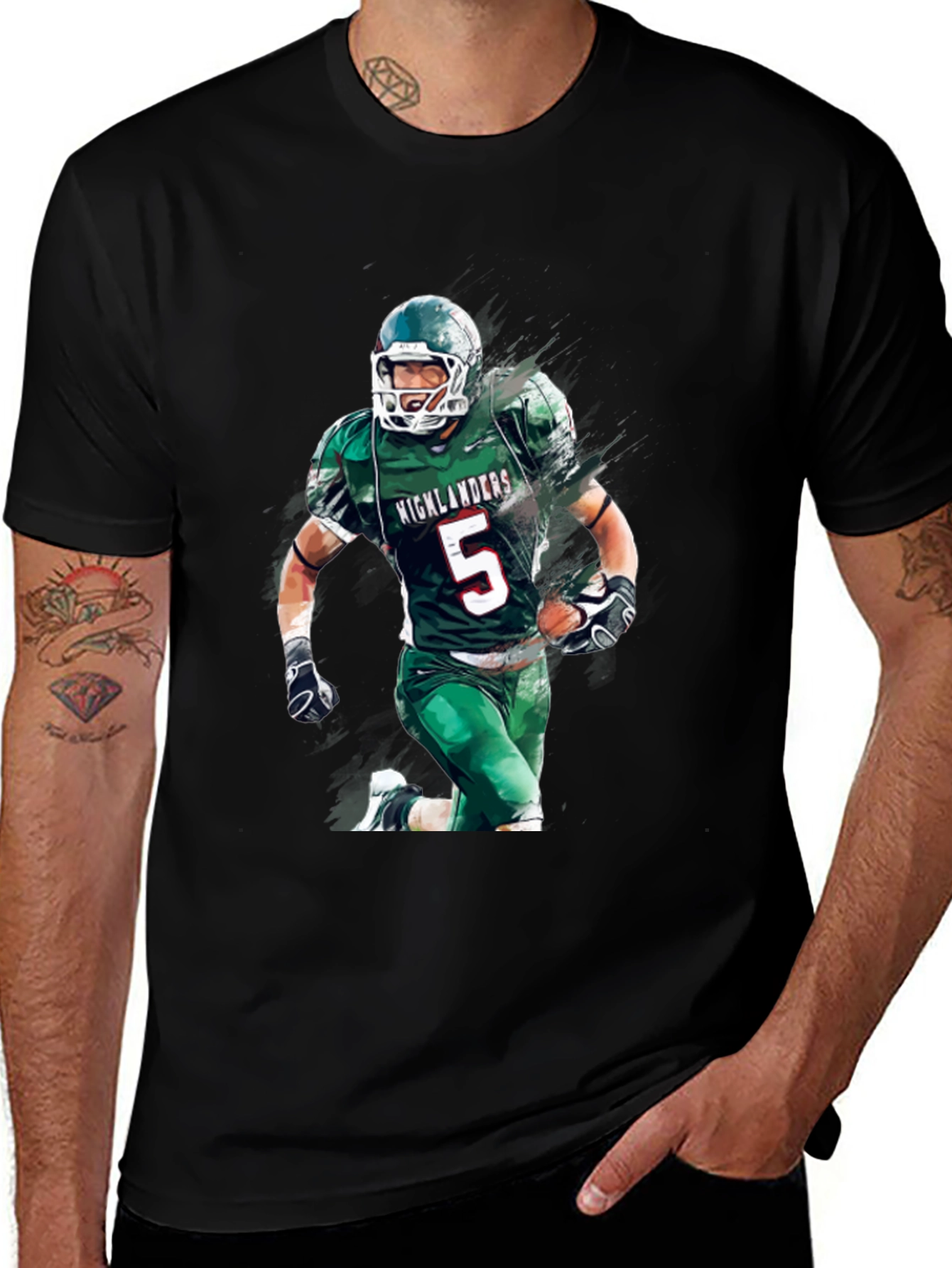 Variant 14 of Highlanders Football T-Shirt