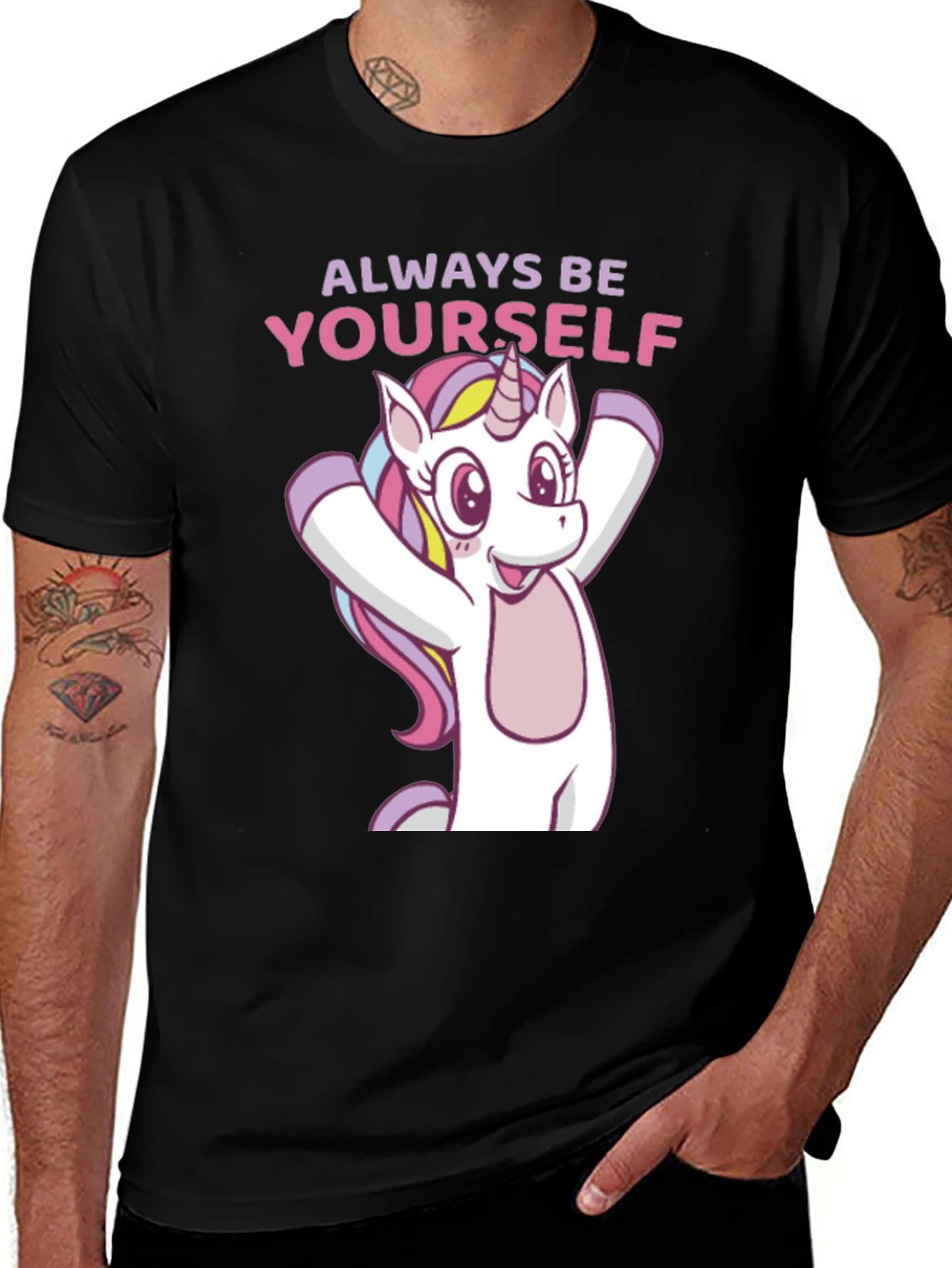 Variant 13 of Always Be Yourself Unicorn Graphic T-Shirt