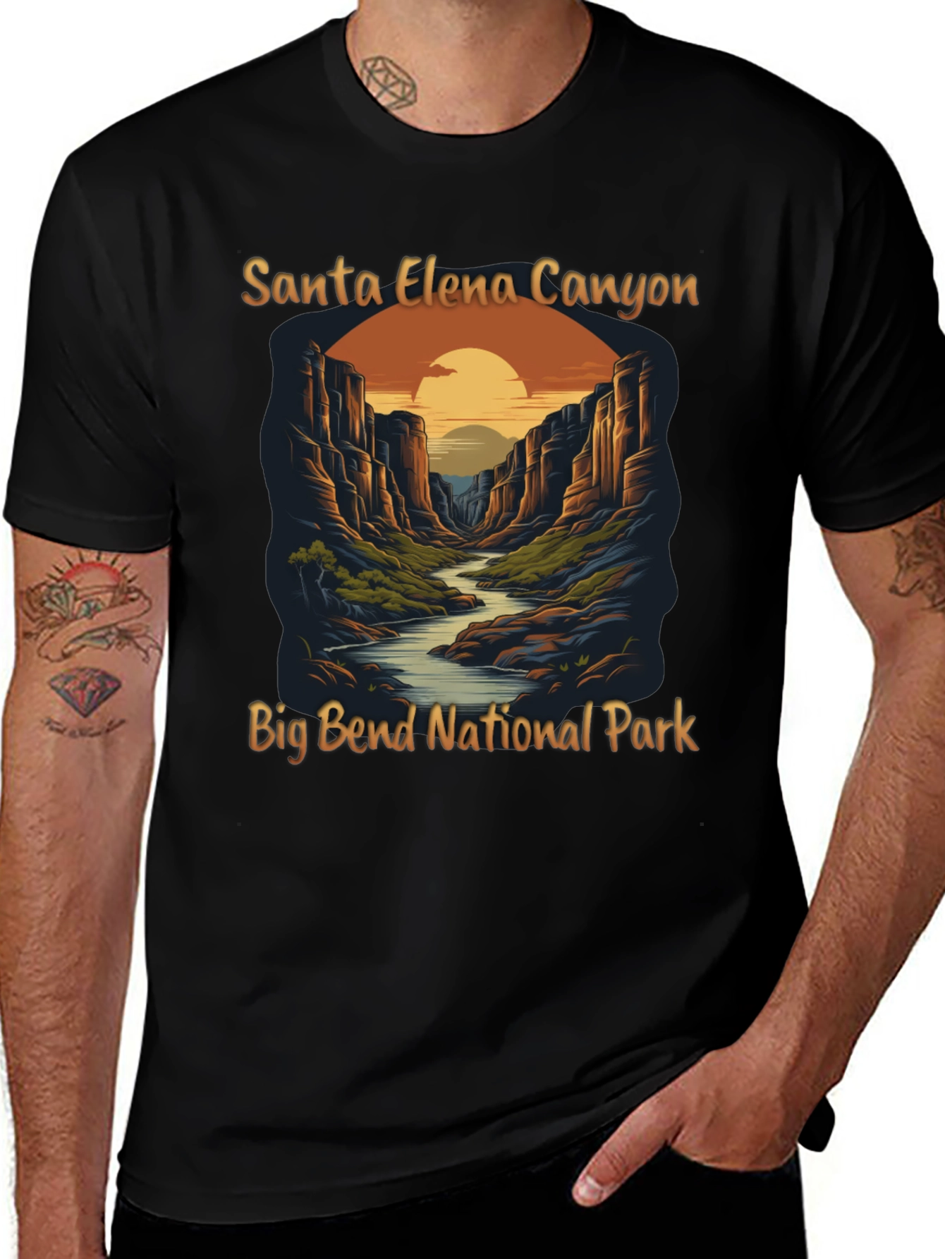 Variant 2 of Santa Elena Canyon Graphic T-Shirt