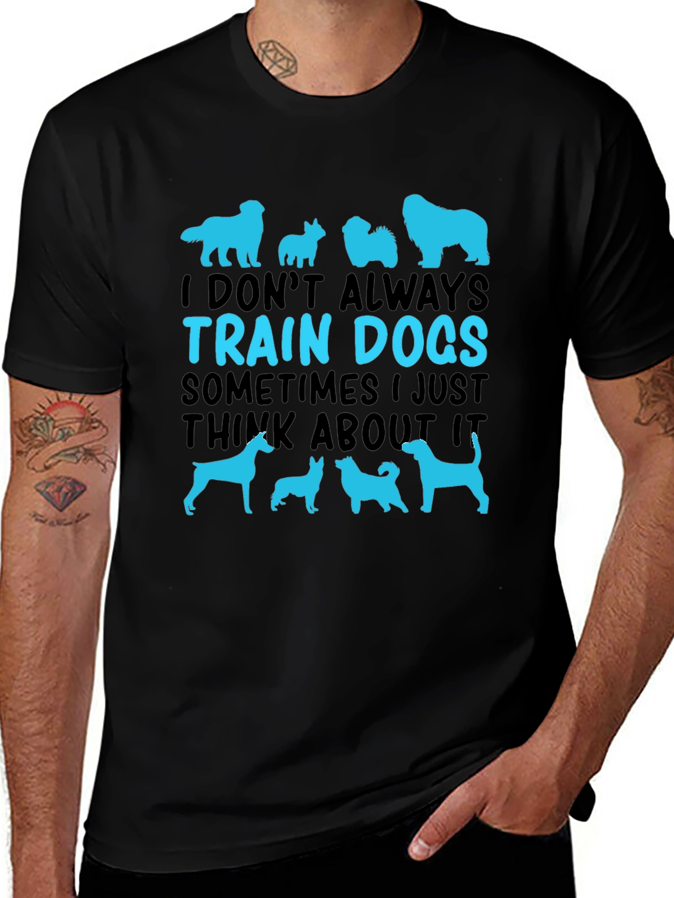 Variant 27 of Dog Trainer T-Shirt Funny Dog Lover Tee