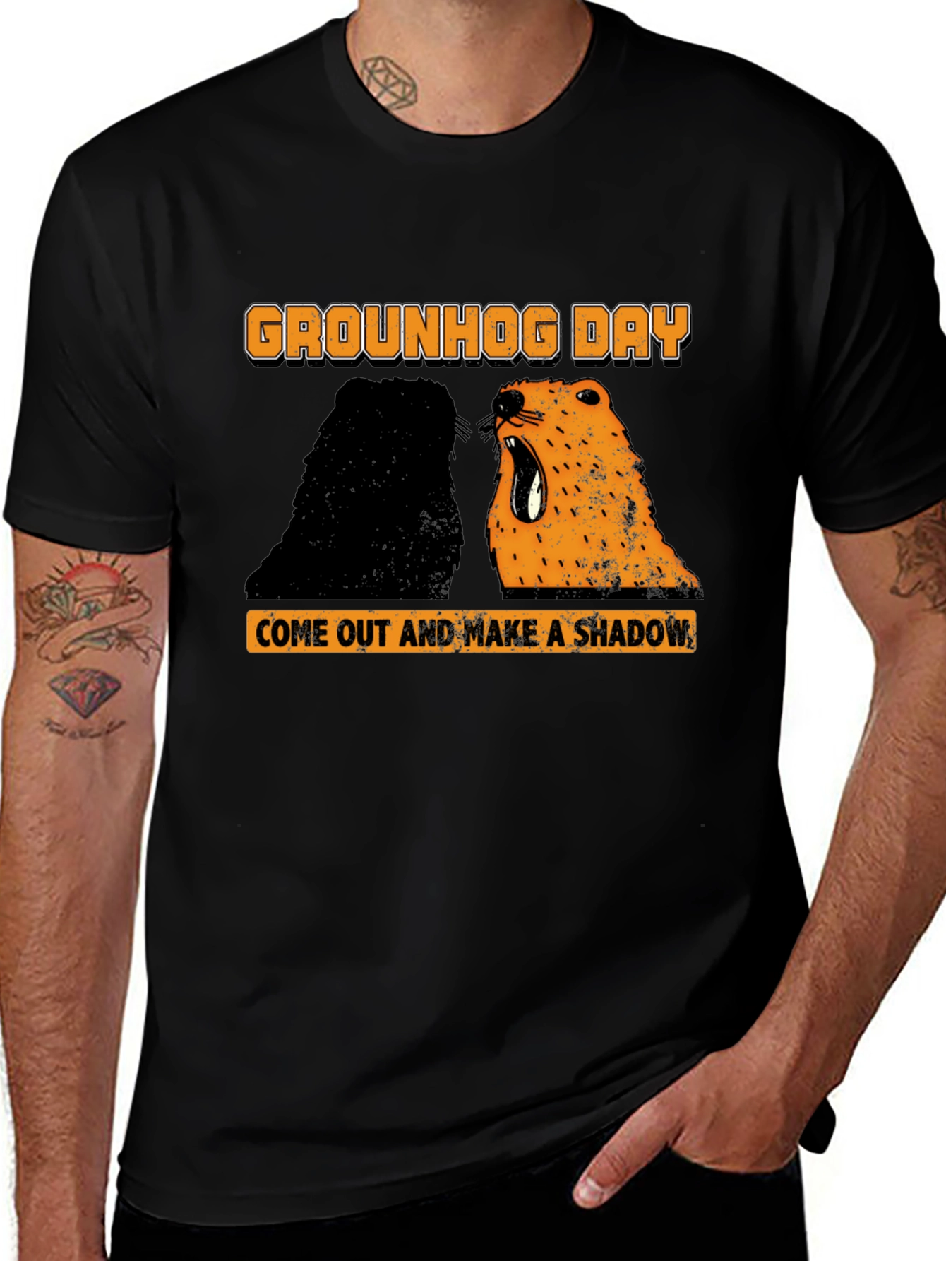 Groundhog Day T-Shirt - Shadow Prediction Tee