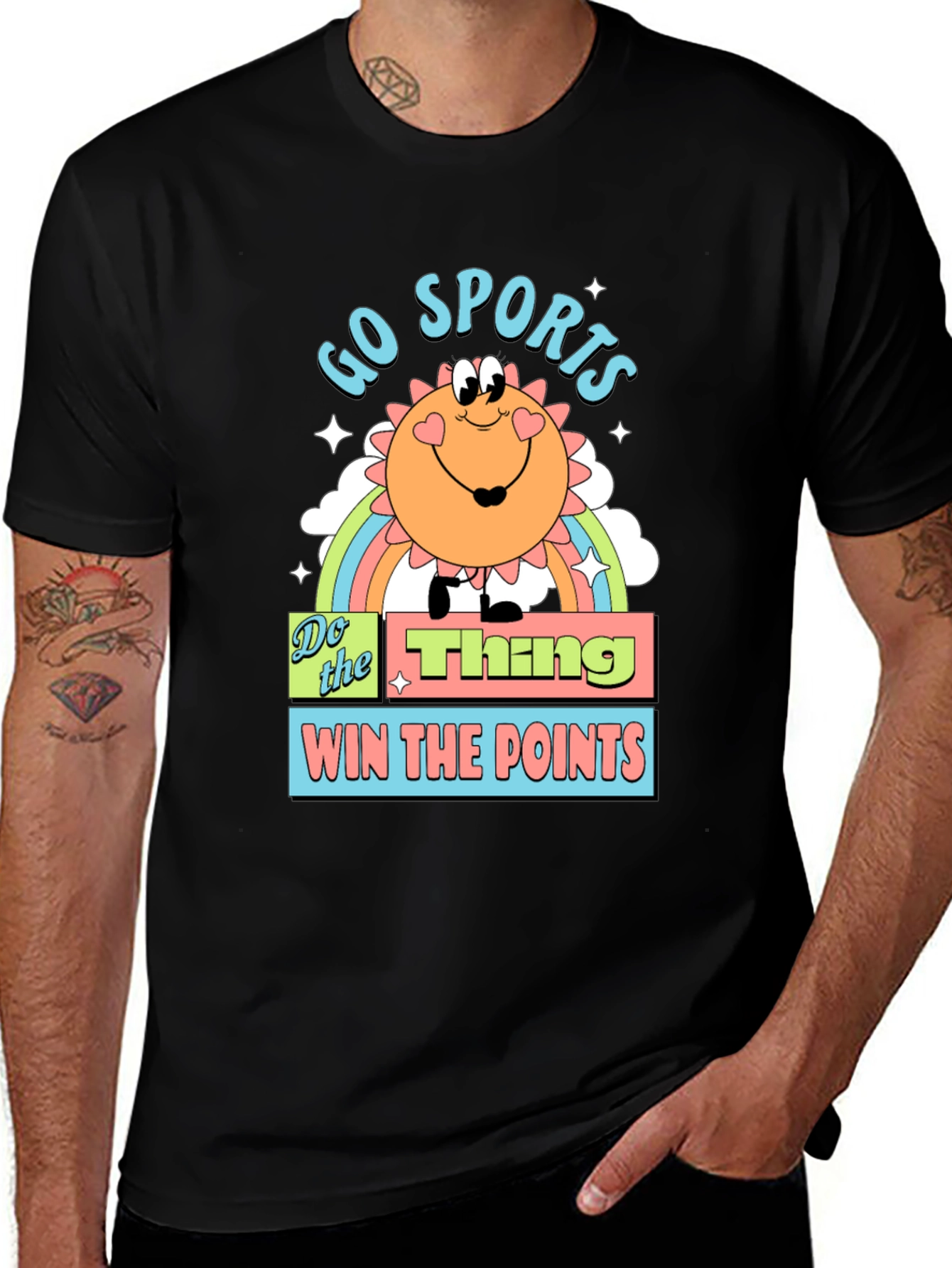 Variant 23 of Go Sports Graphic T-Shirt
