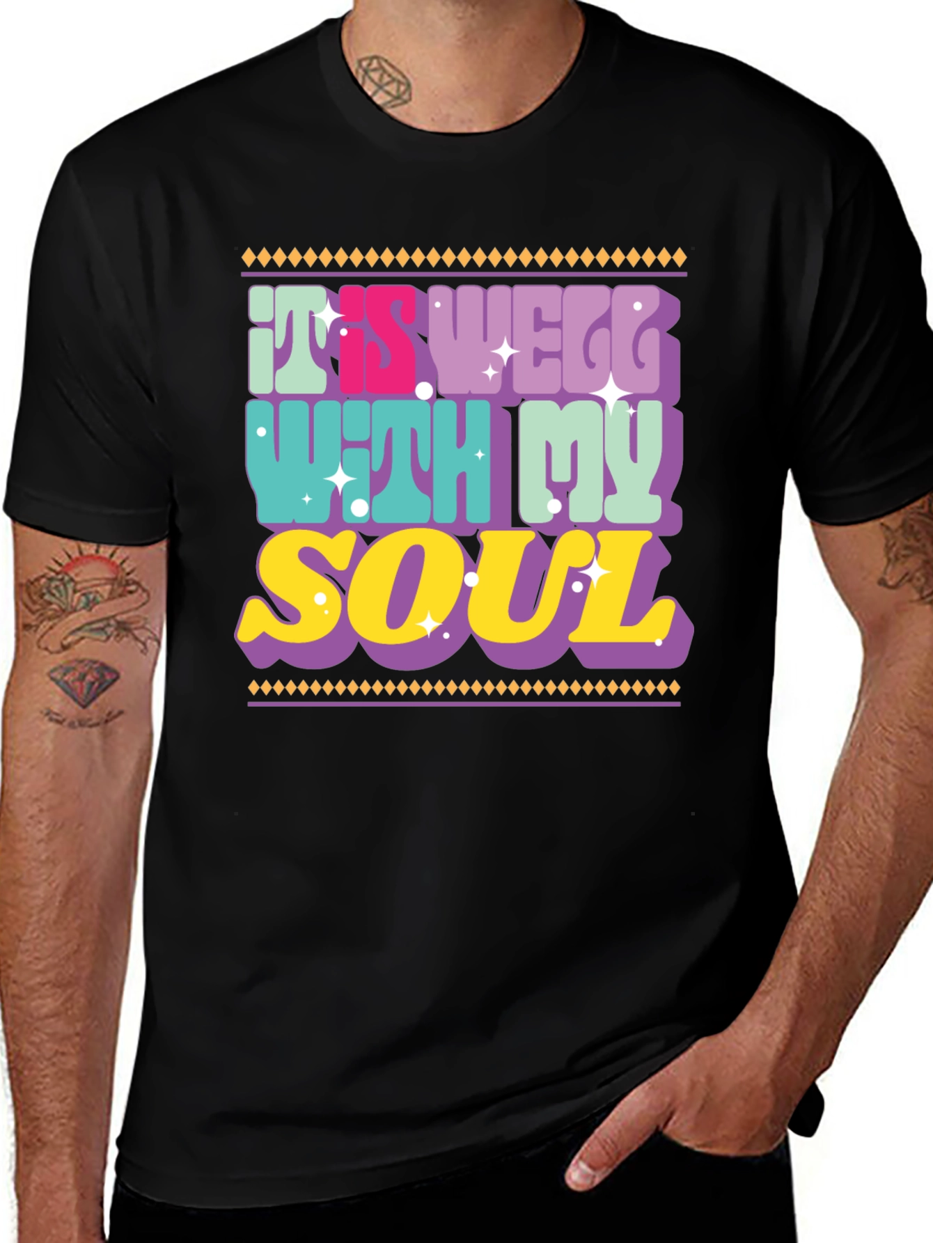 Variant 8 of It's Well With My Soul Graphic Tee