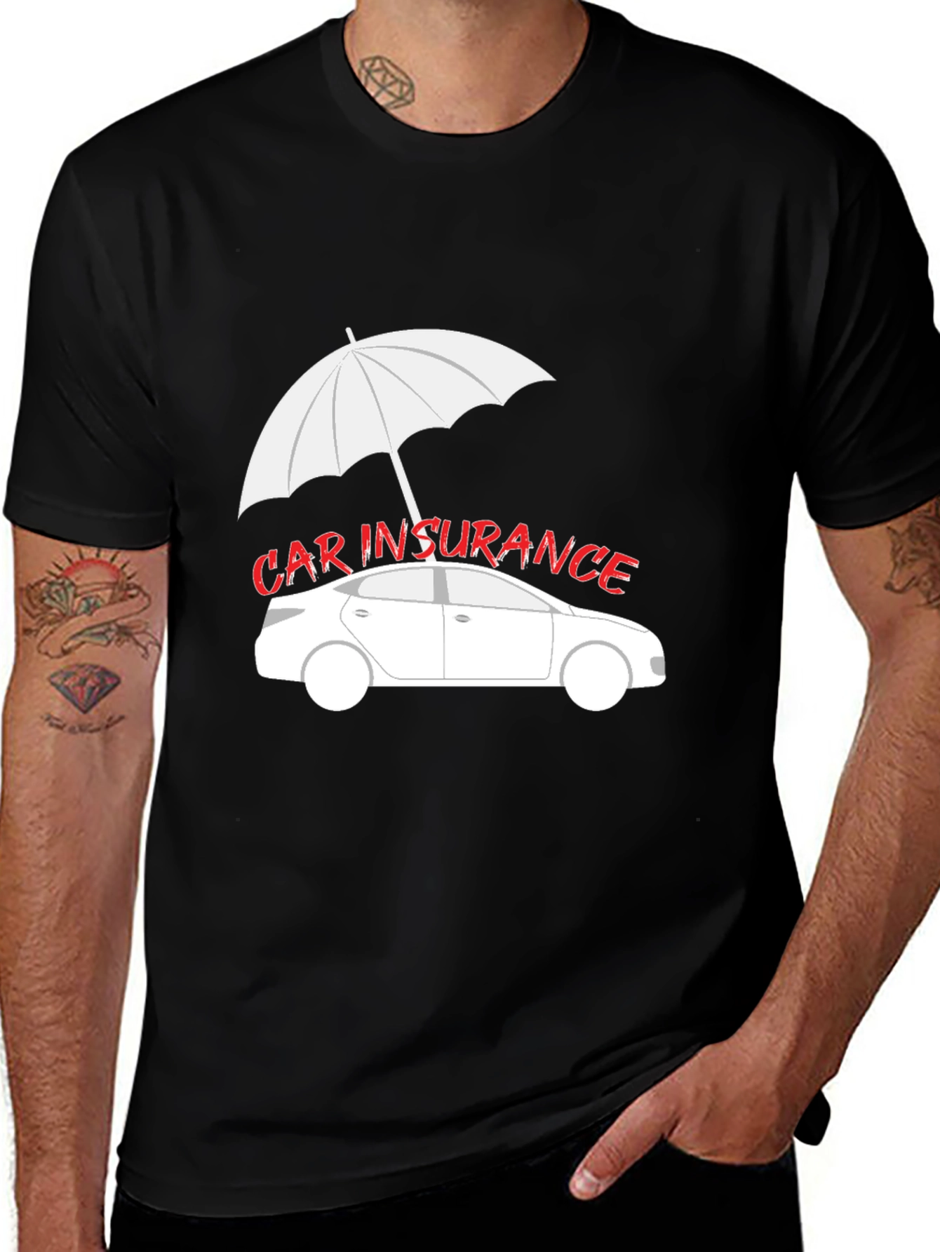 Variant 30 of Car Insurance Protection T-Shirt