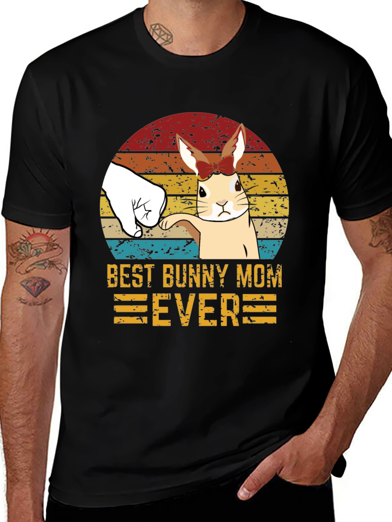 Variant 13 of Best Bunny Mom Ever T-Shirt