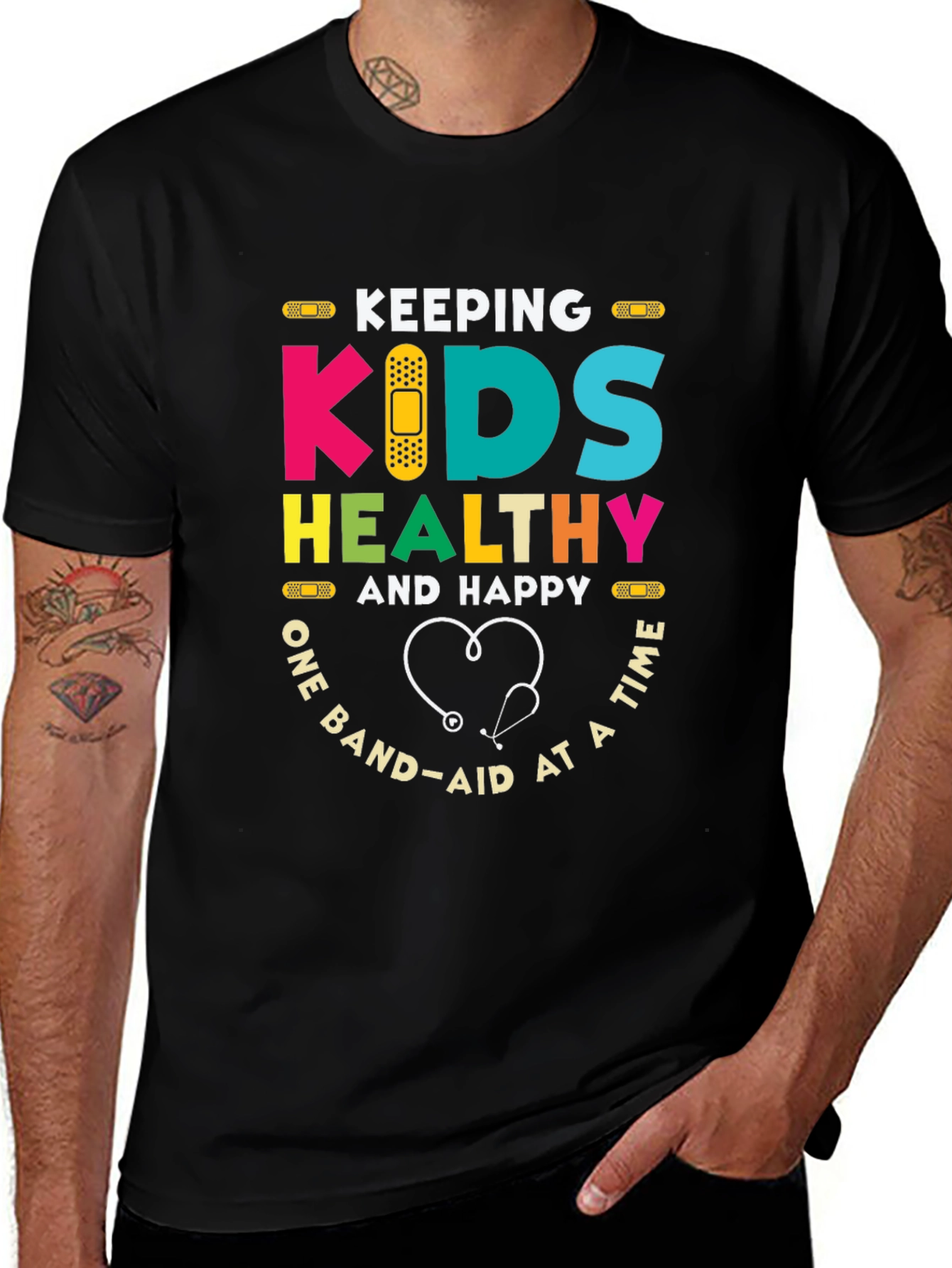 Variant 24 of Kids Healthy & Happy T-Shirt