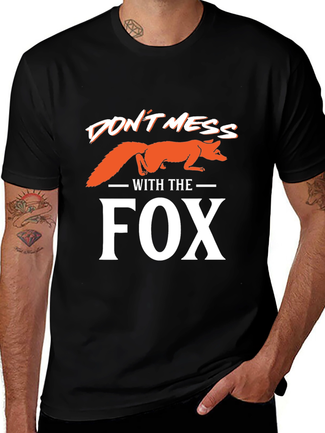 Variant 5 of Don't Mess With the Fox T-Shirt