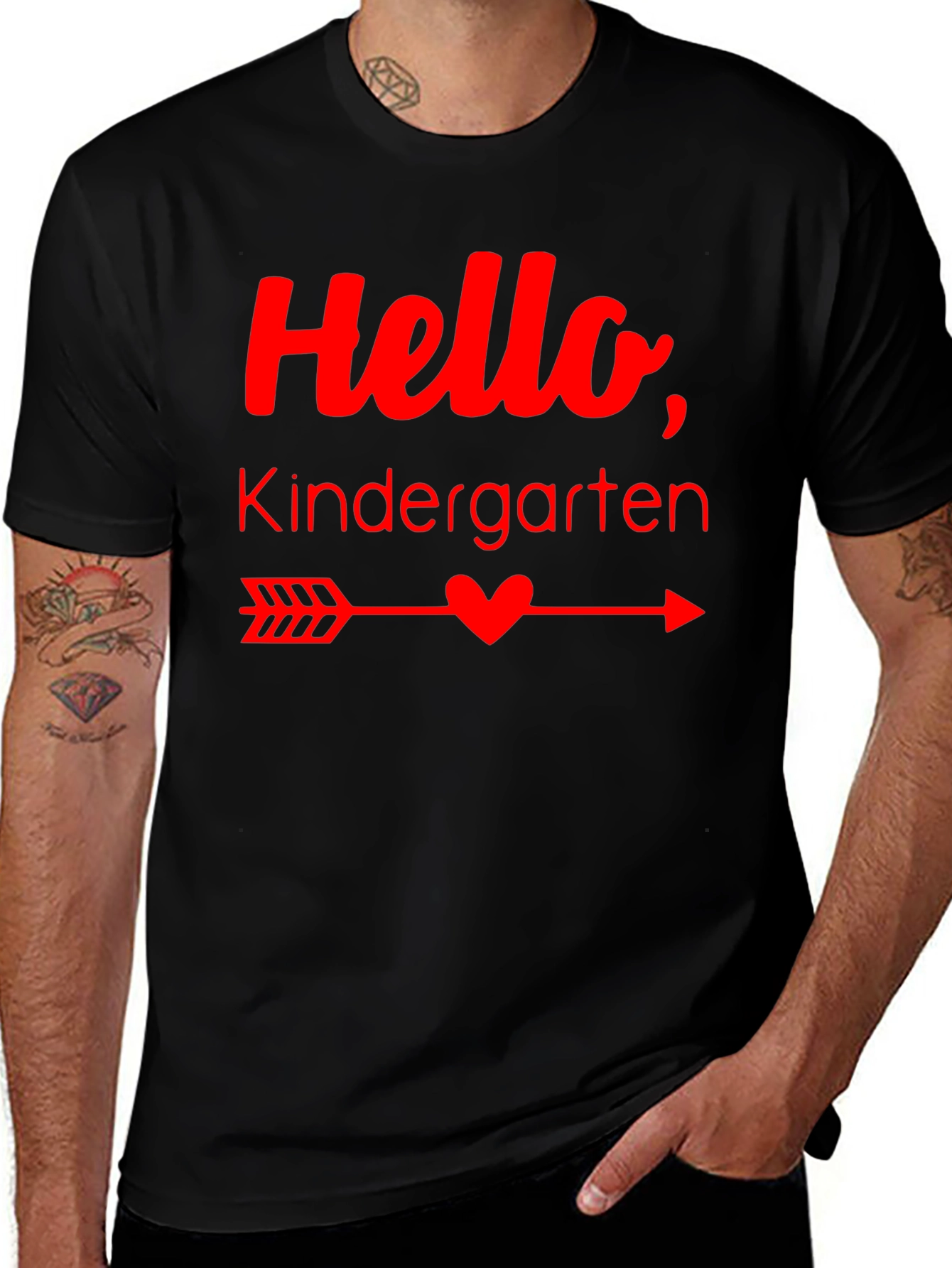 Variant 6 of Hello Kindergarten T-Shirt