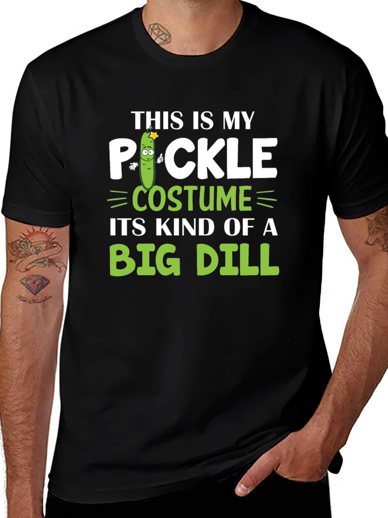 Variant 29 of Pickle Costume Big Dill T-Shirt
