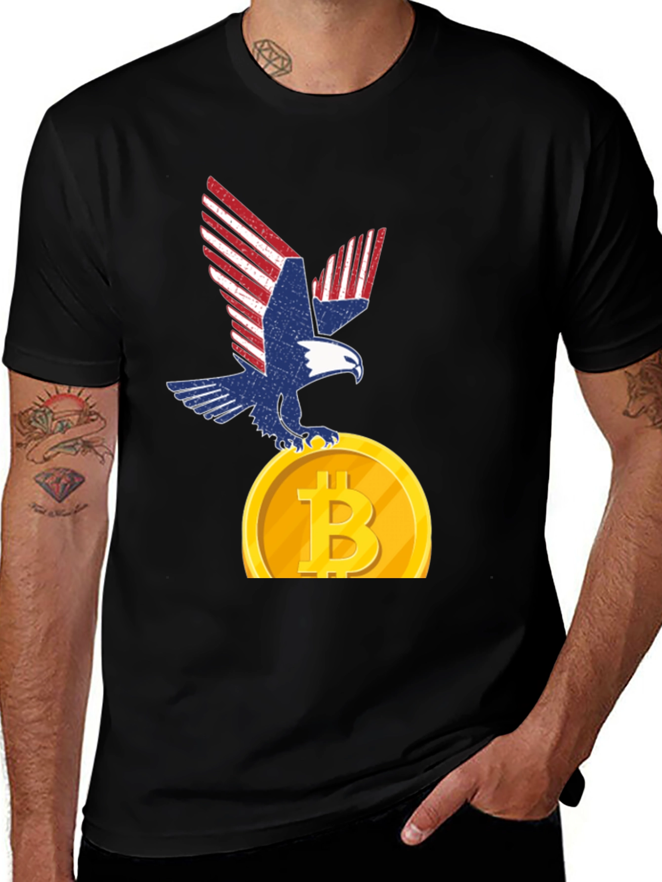 American Eagle Bitcoin Tee