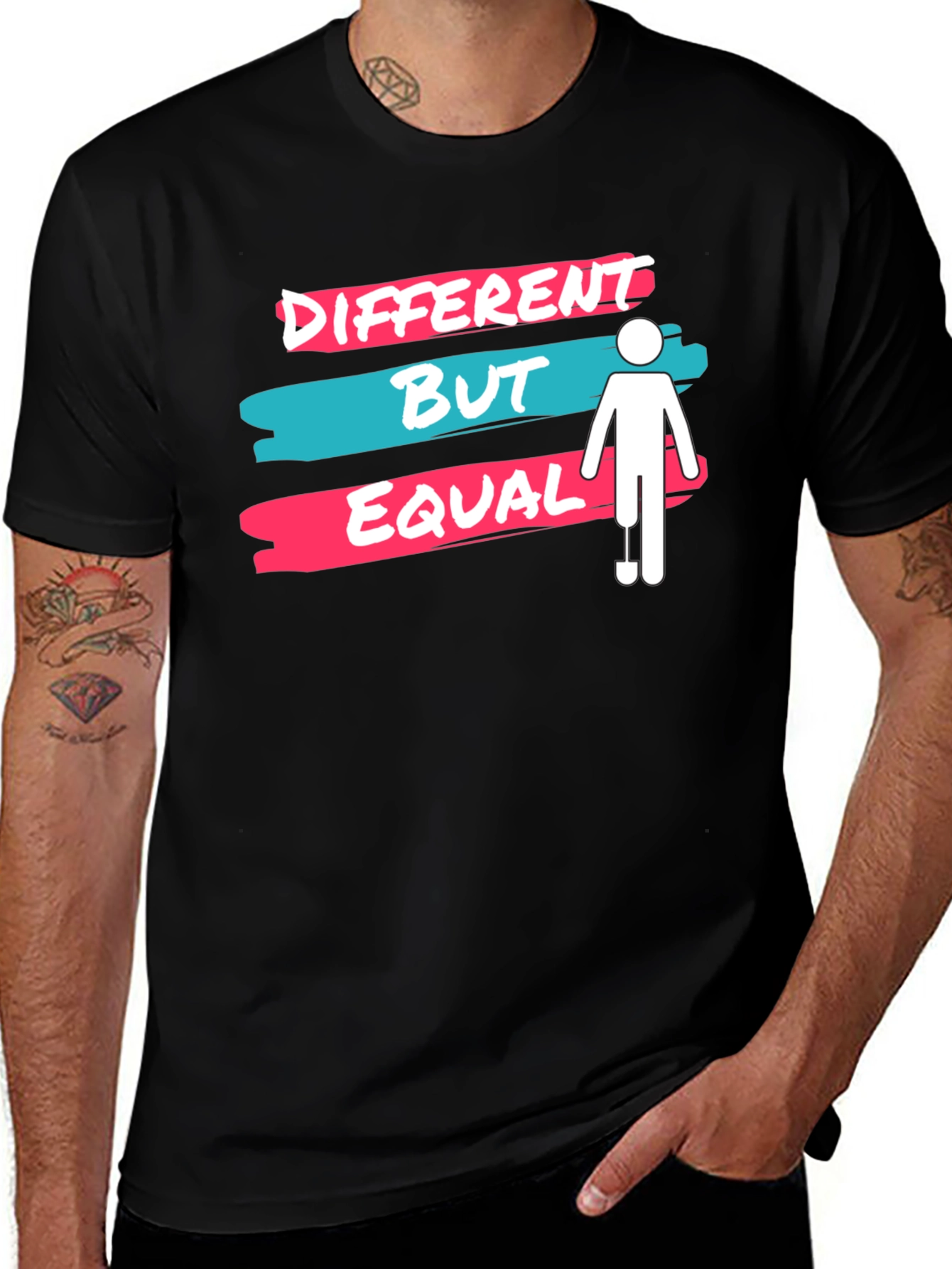 Different But Equal Graphic Tee