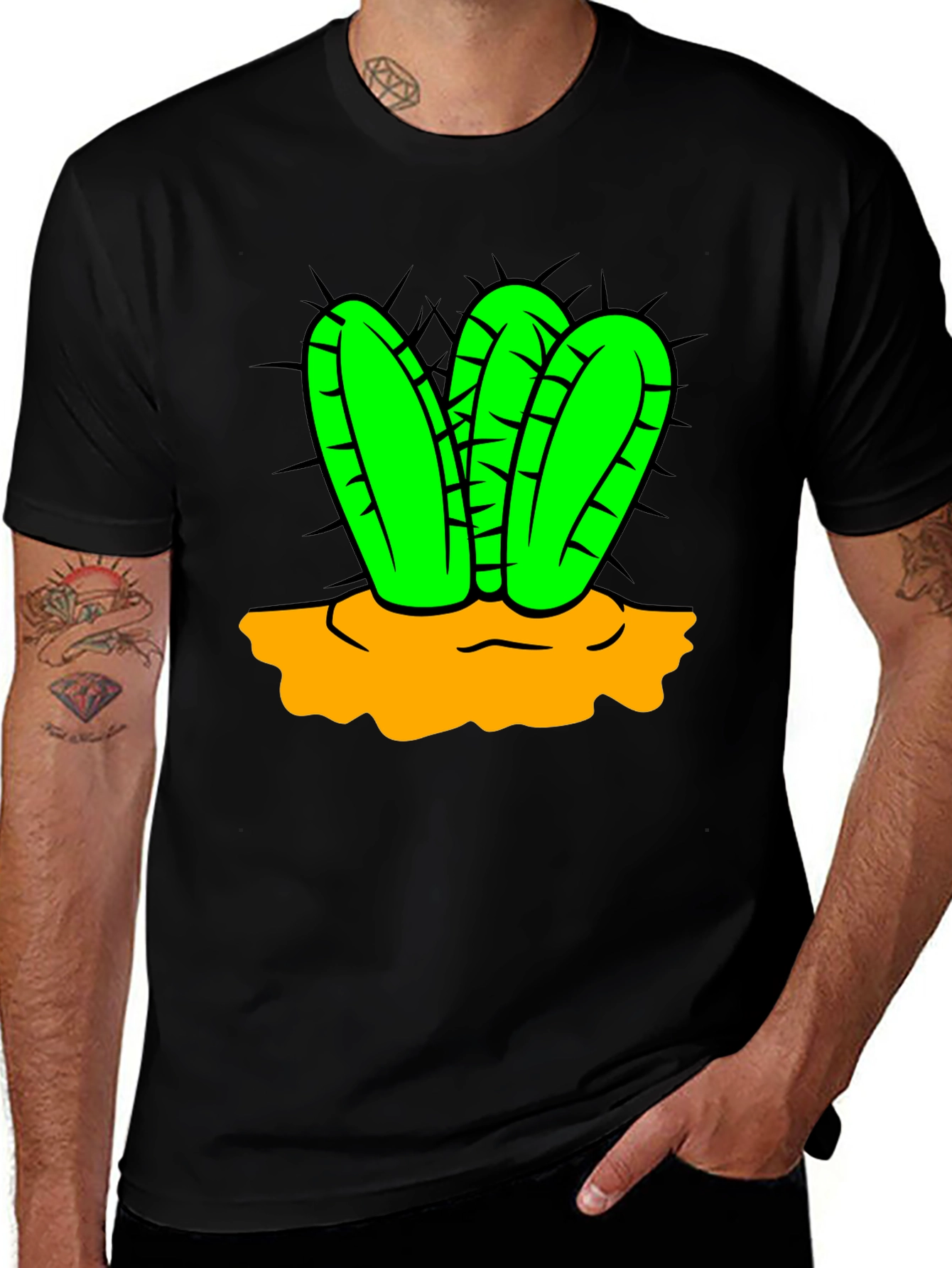 Variant 20 of Cactus Graphic Tee - Desert Style