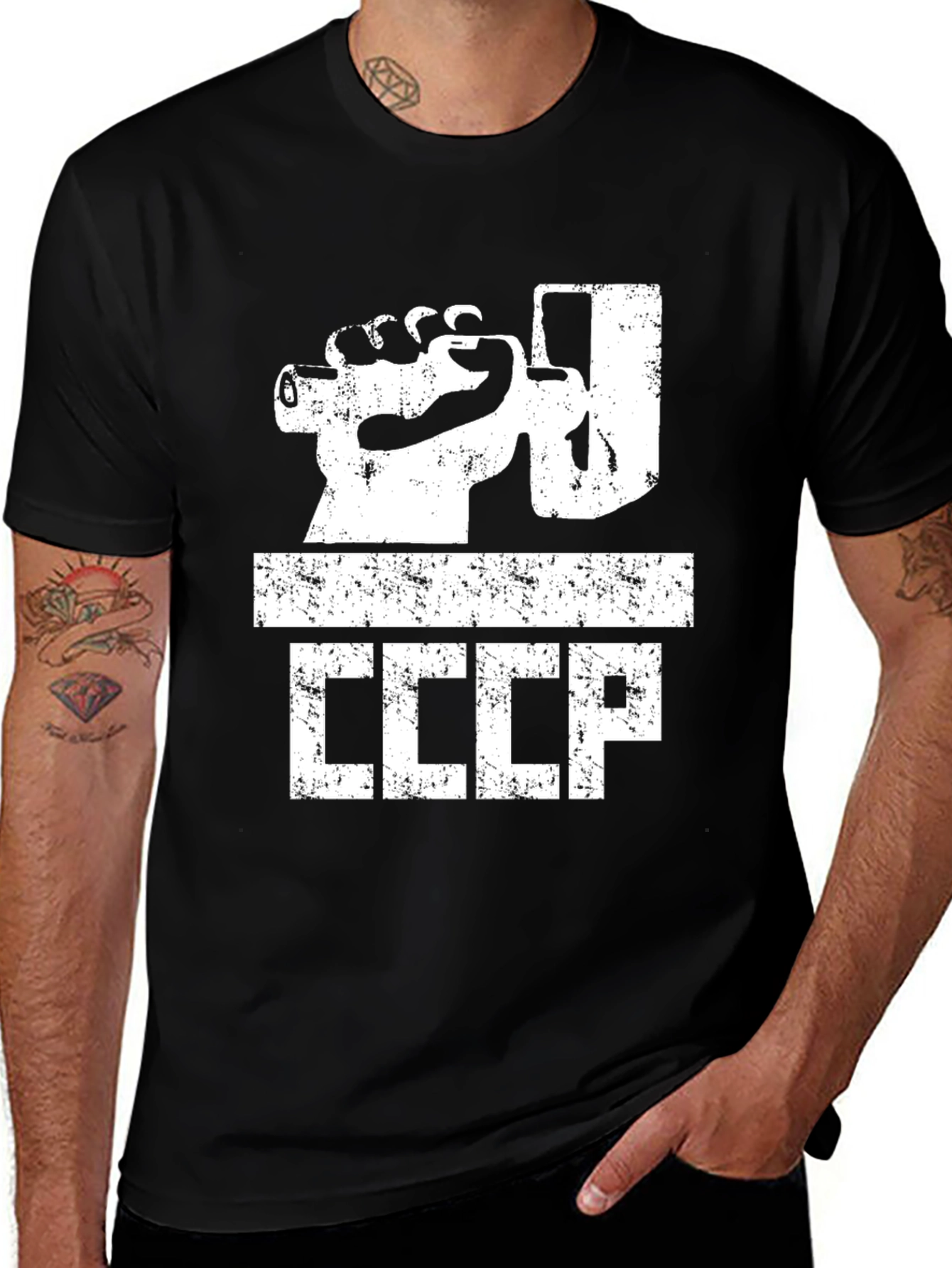 CCCP T-Shirt: Soviet Union Style Graphic Tee