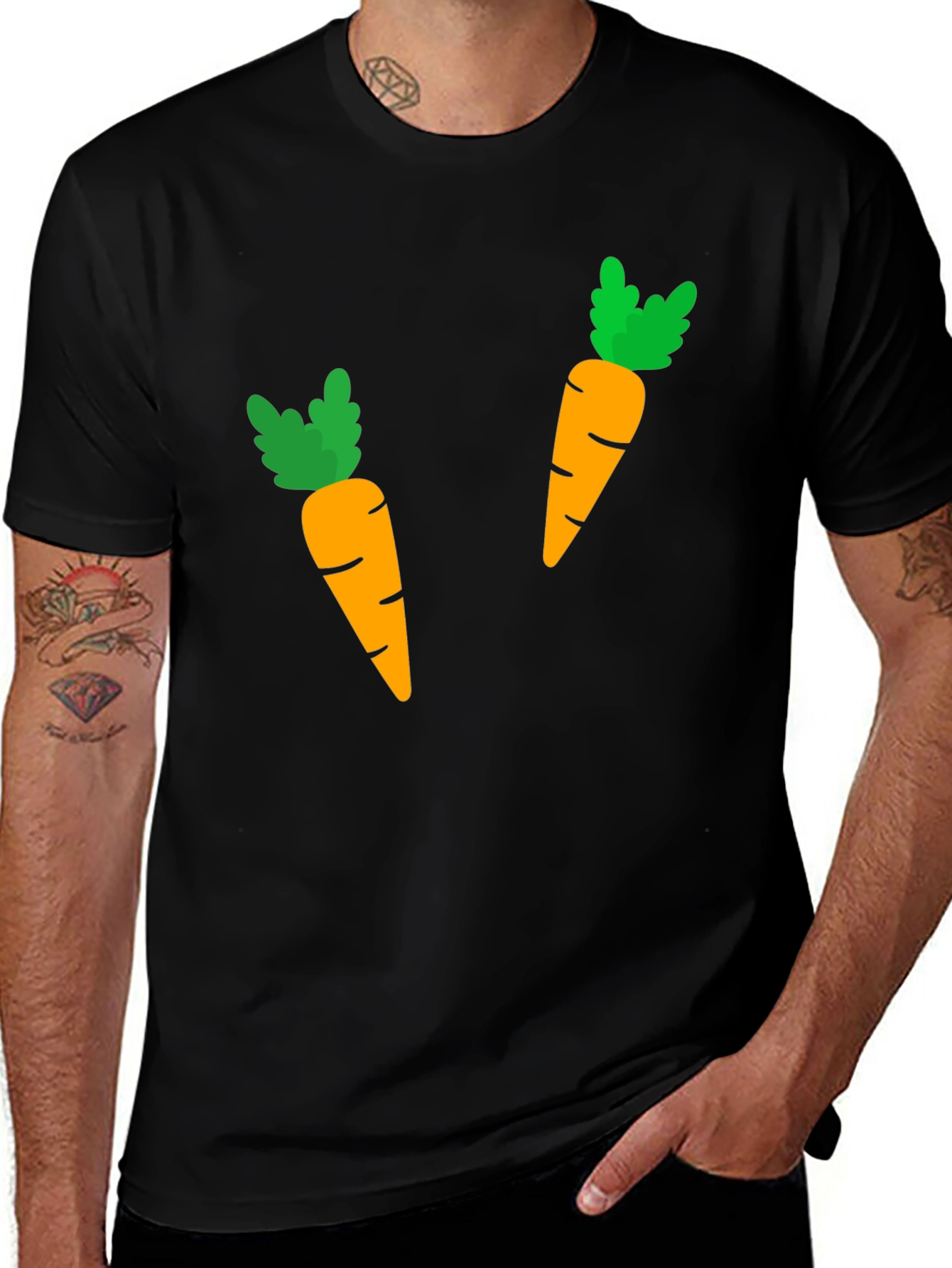 Variant 29 of Carrot T-Shirt - Fun & Unique Graphic Tee