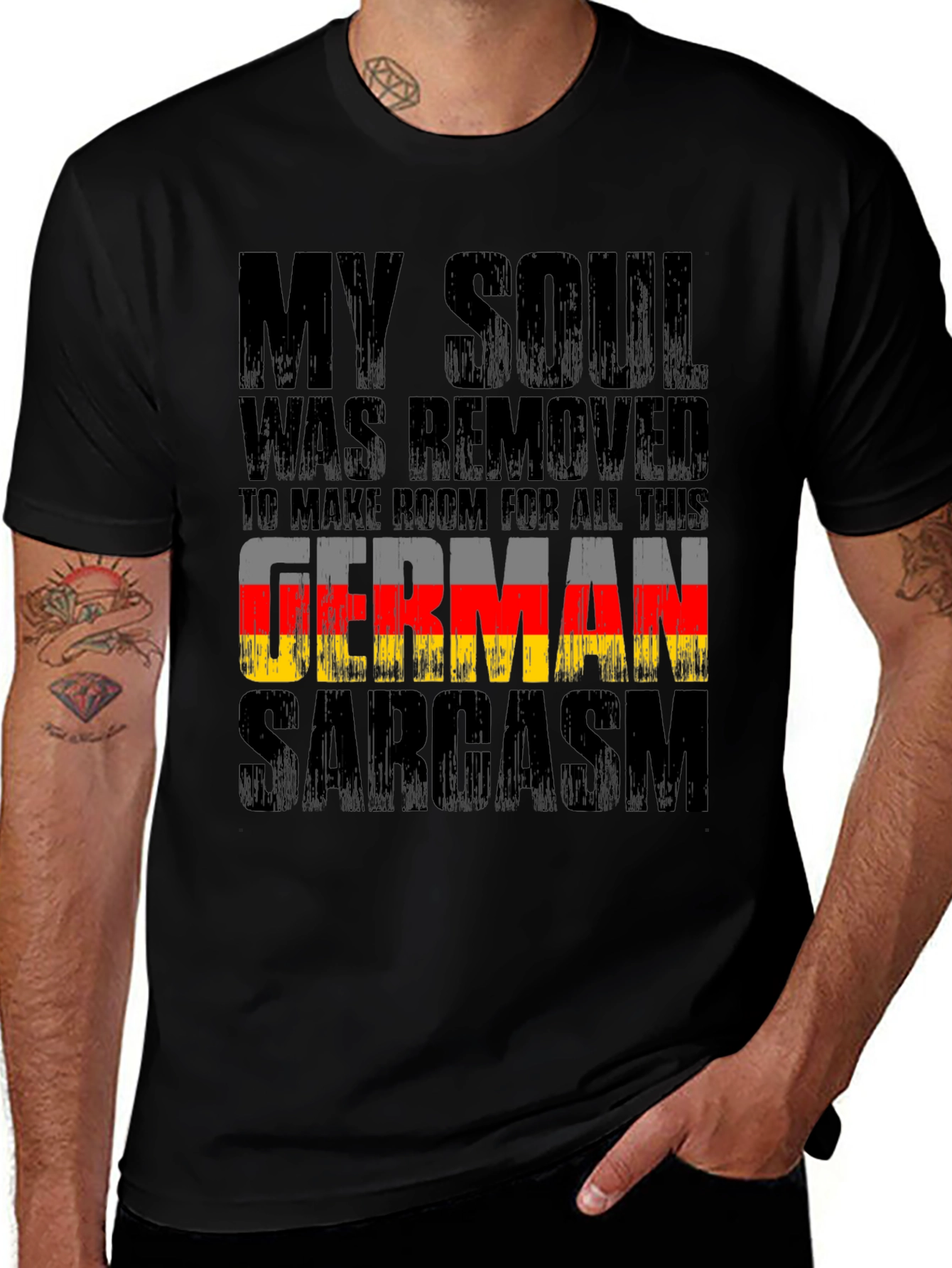 Variant 9 of German Sarcasm T-Shirt Novelty Tee
