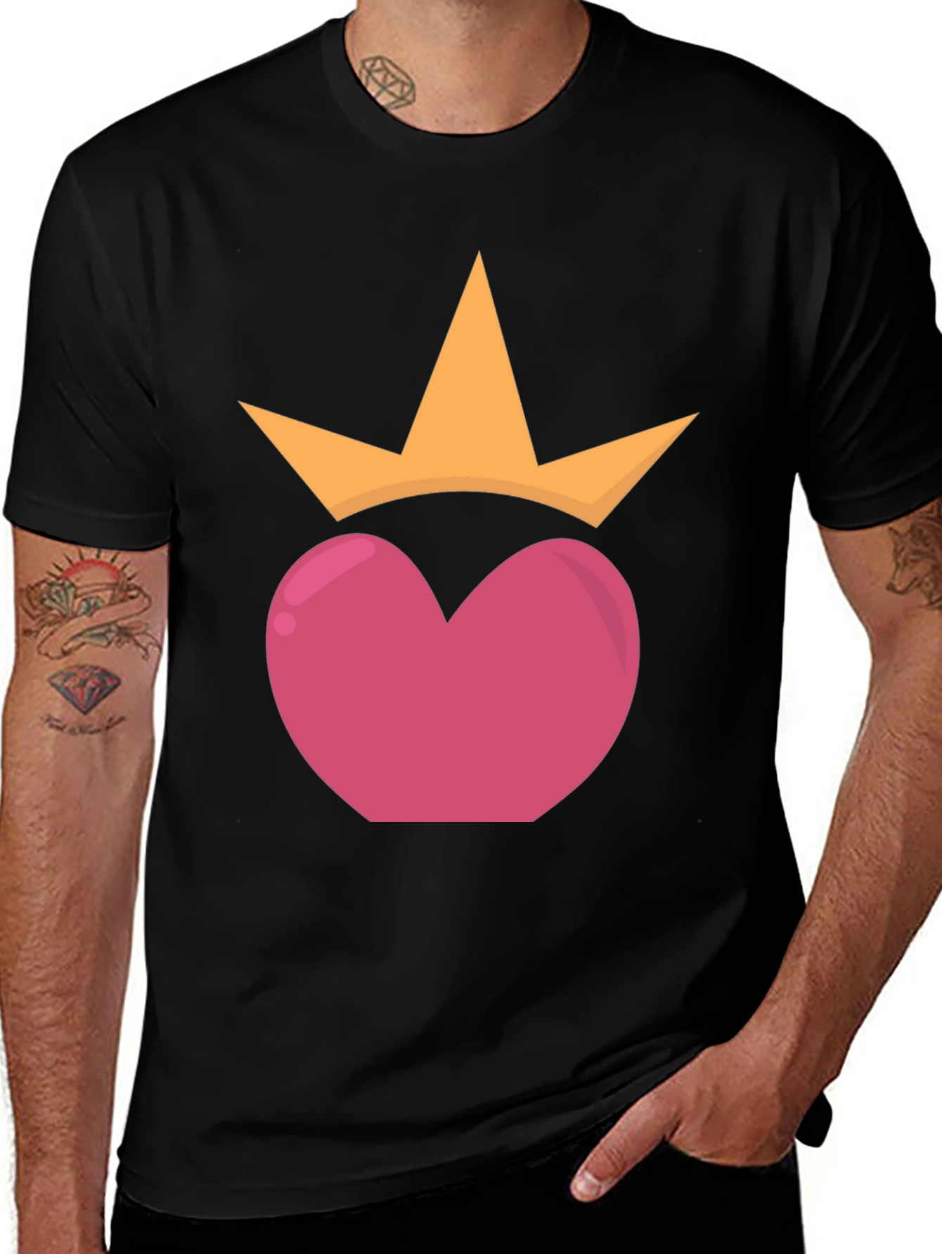 Variant 10 of Queen of Hearts T-Shirt - Graphic Tee