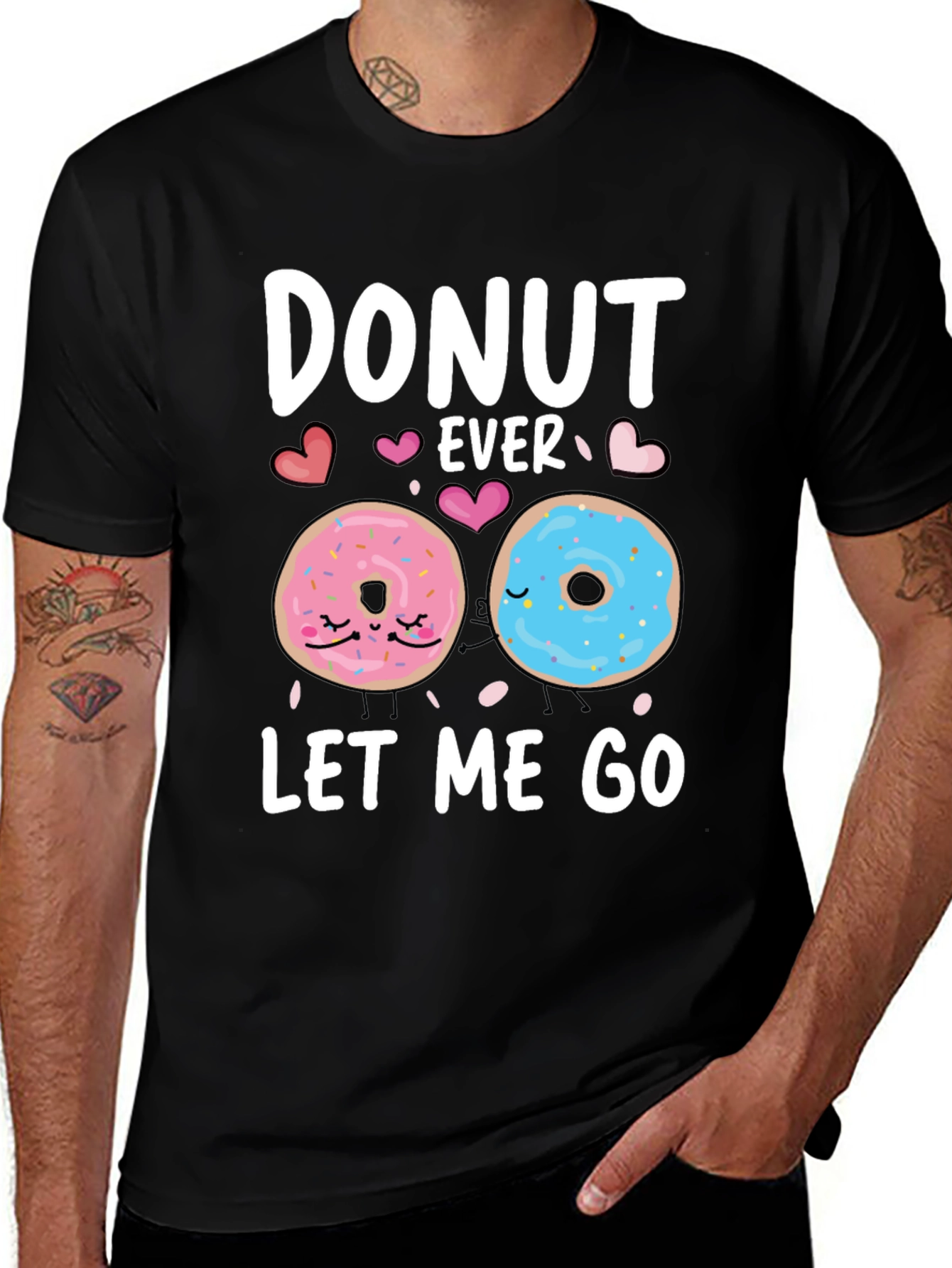 Variant 12 of Donut Ever Let Me Go Graphic Tee