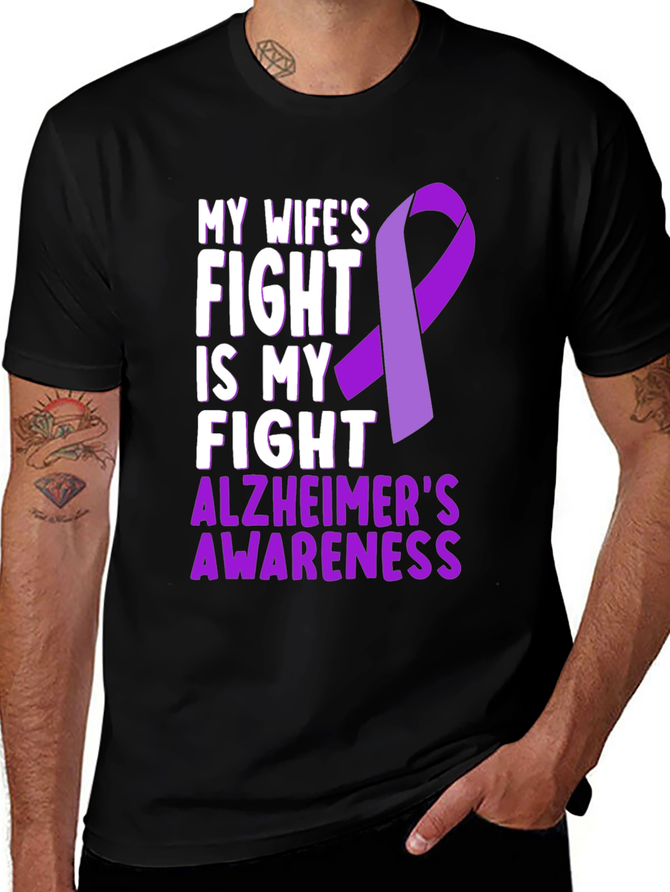 Alzheimer's Awareness Support T-Shirt