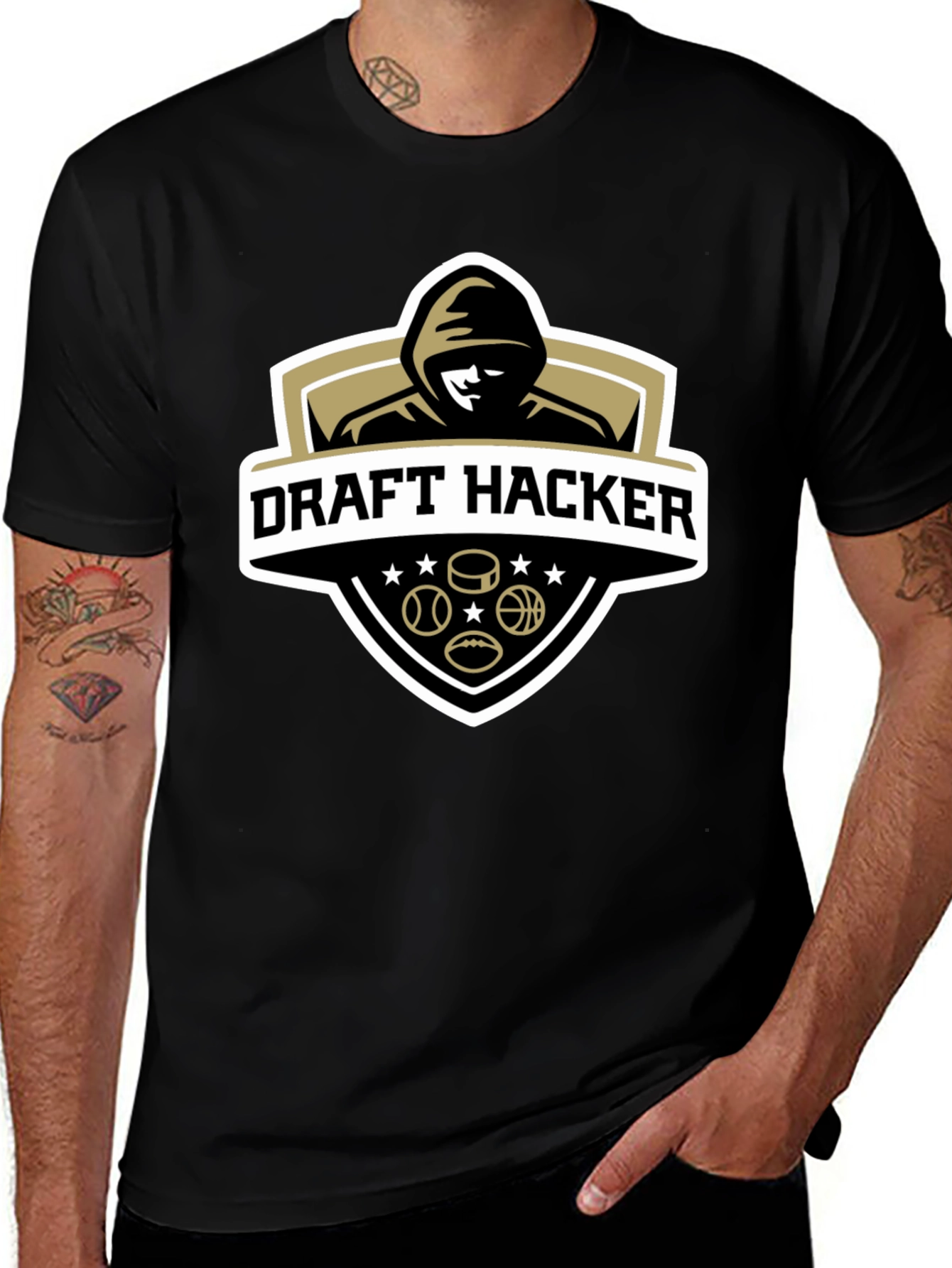 Variant 26 of Draft Hacker Sports T-Shirt