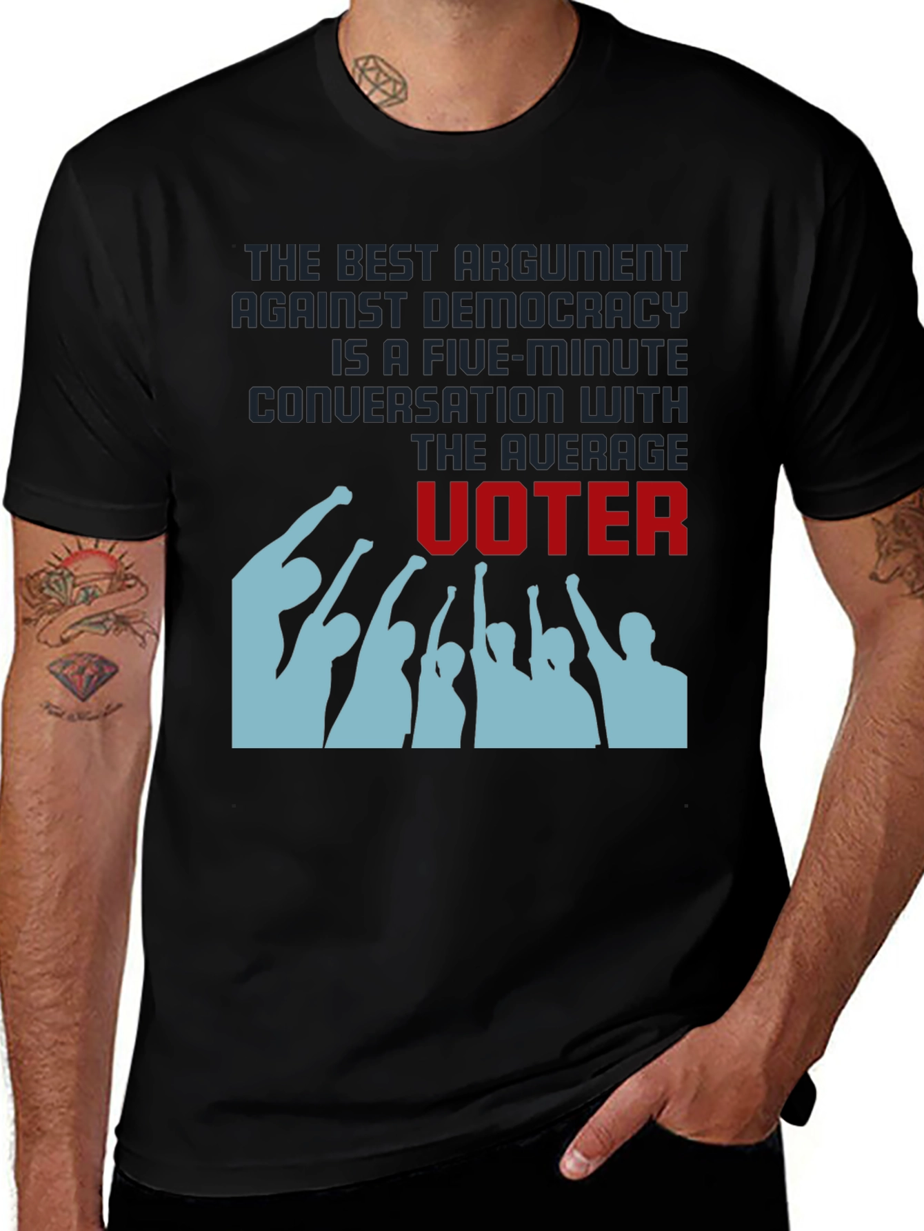 Democracy Debate Graphic T-Shirt