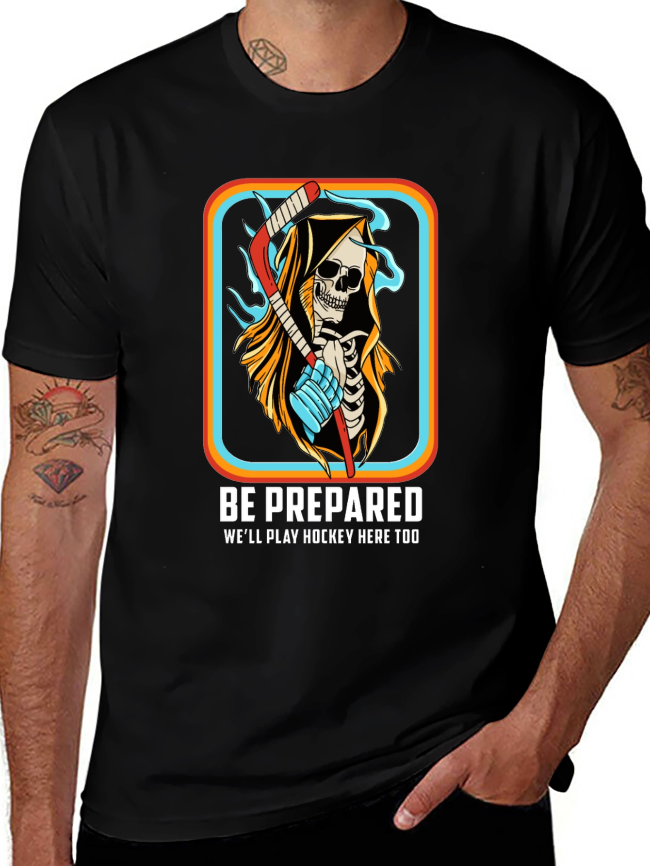 Be Prepared Hockey Reaper T-Shirt
