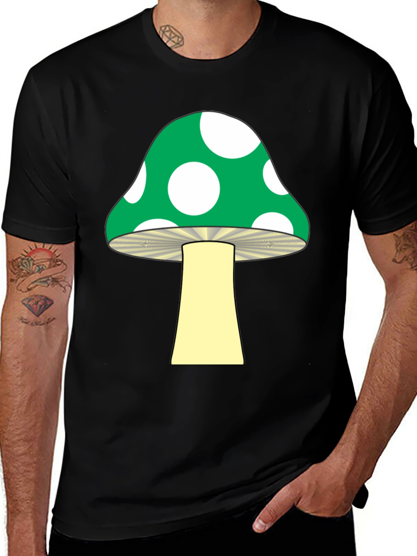 Mushroom Graphic T-Shirt - Funky & Fun!