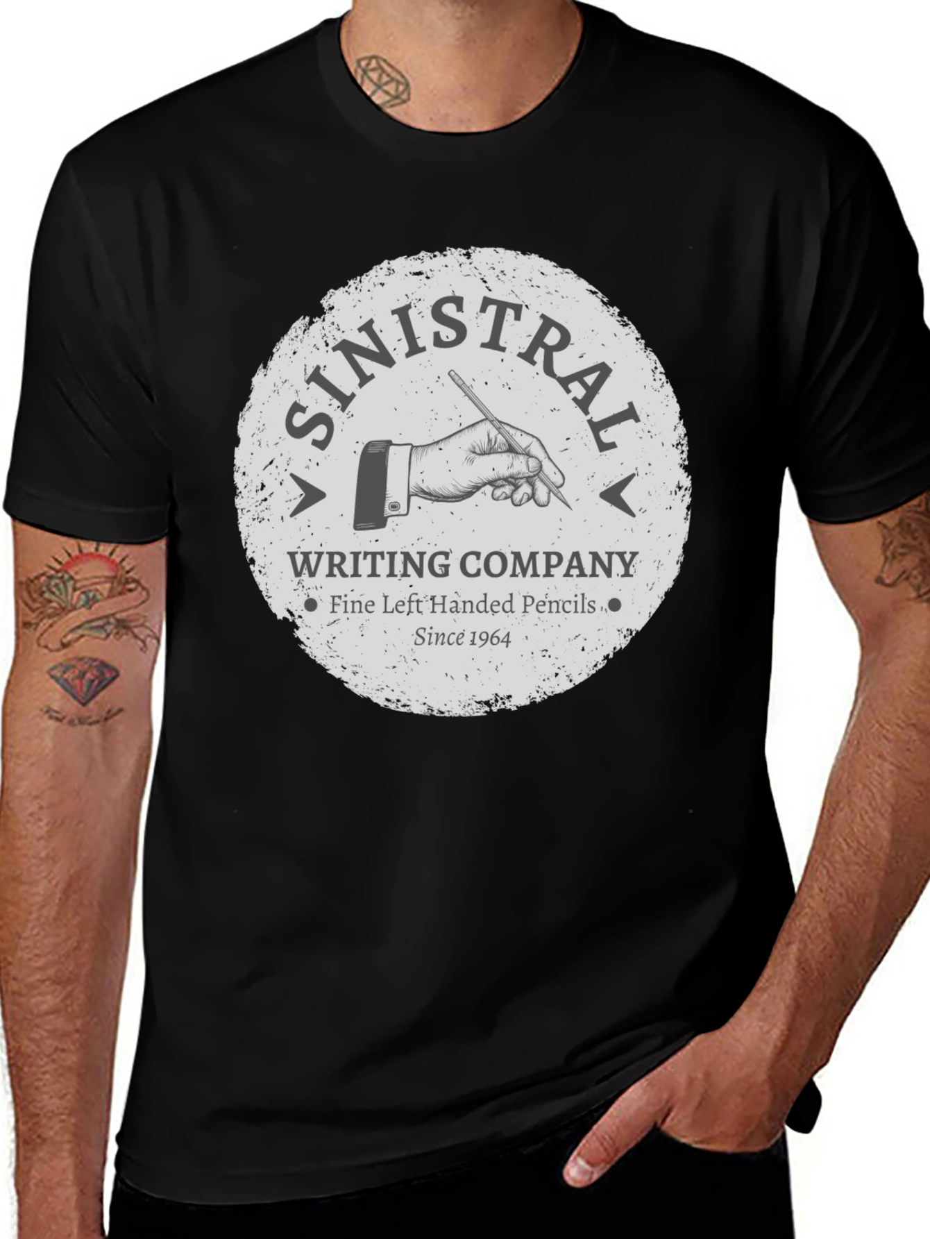 Variant 10 of Sinistral Writing Company T-Shirt