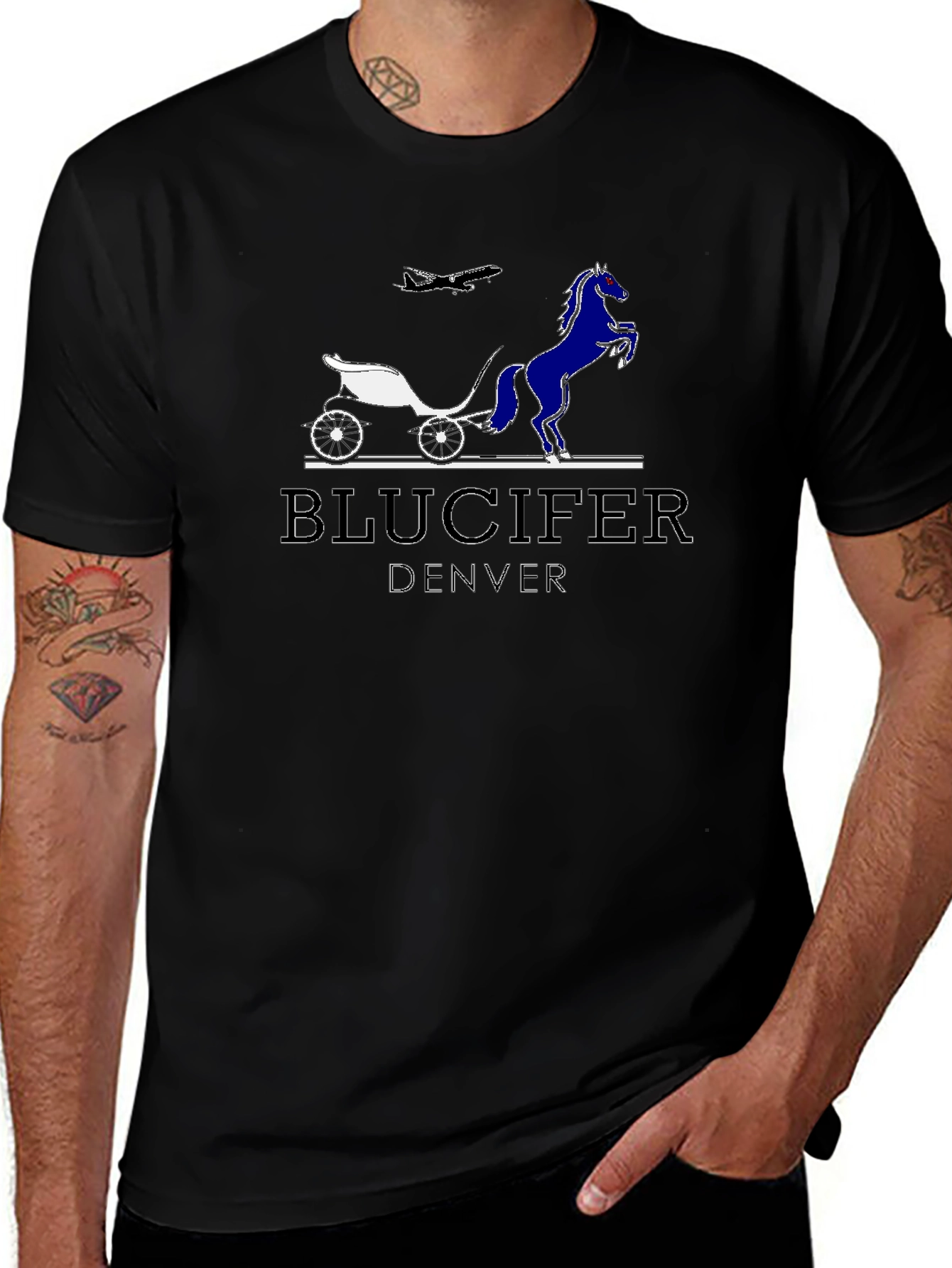 Blucifer Denver T-Shirt